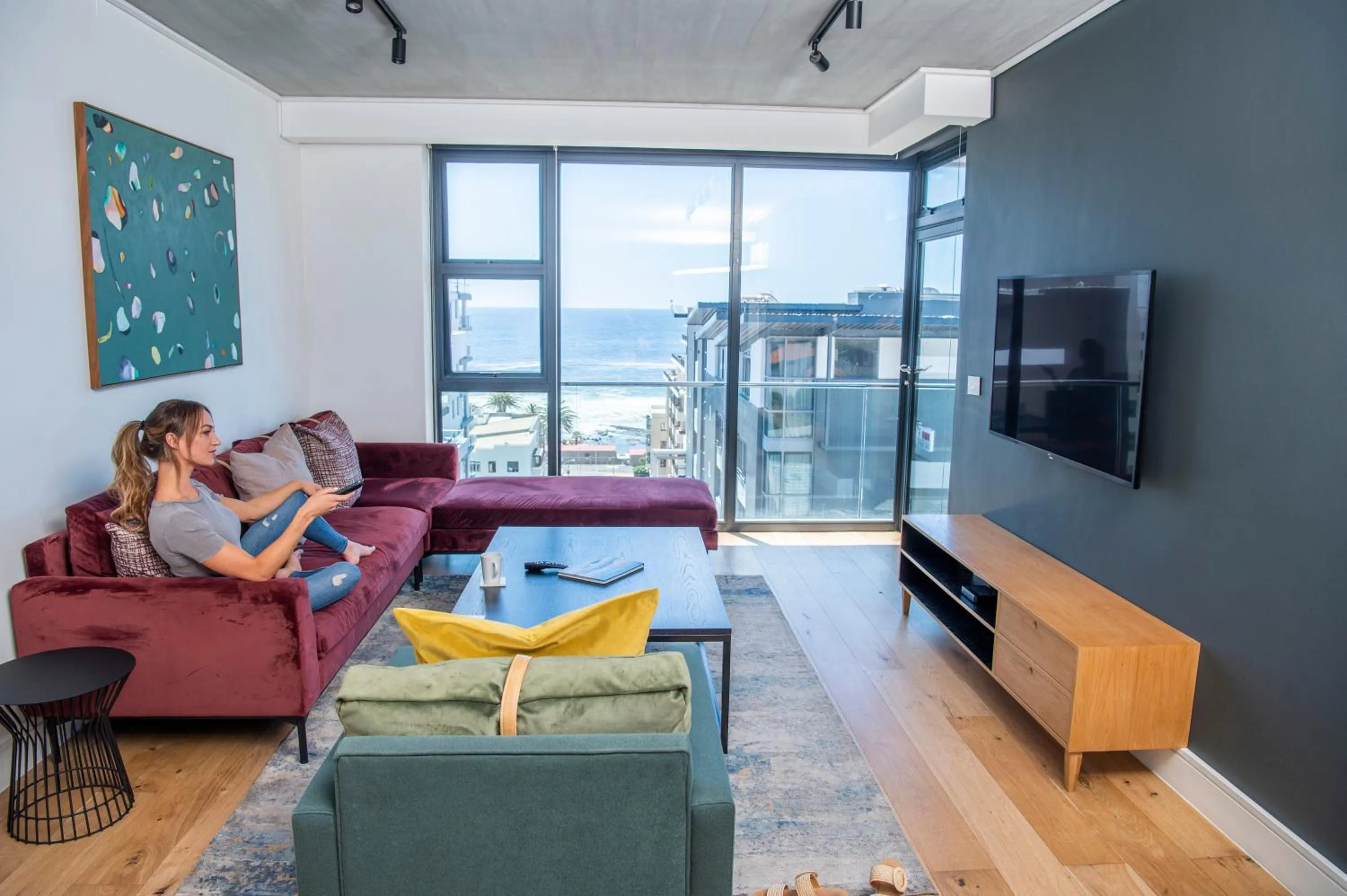 Living room in Latitude Aparthotel by Totalstay