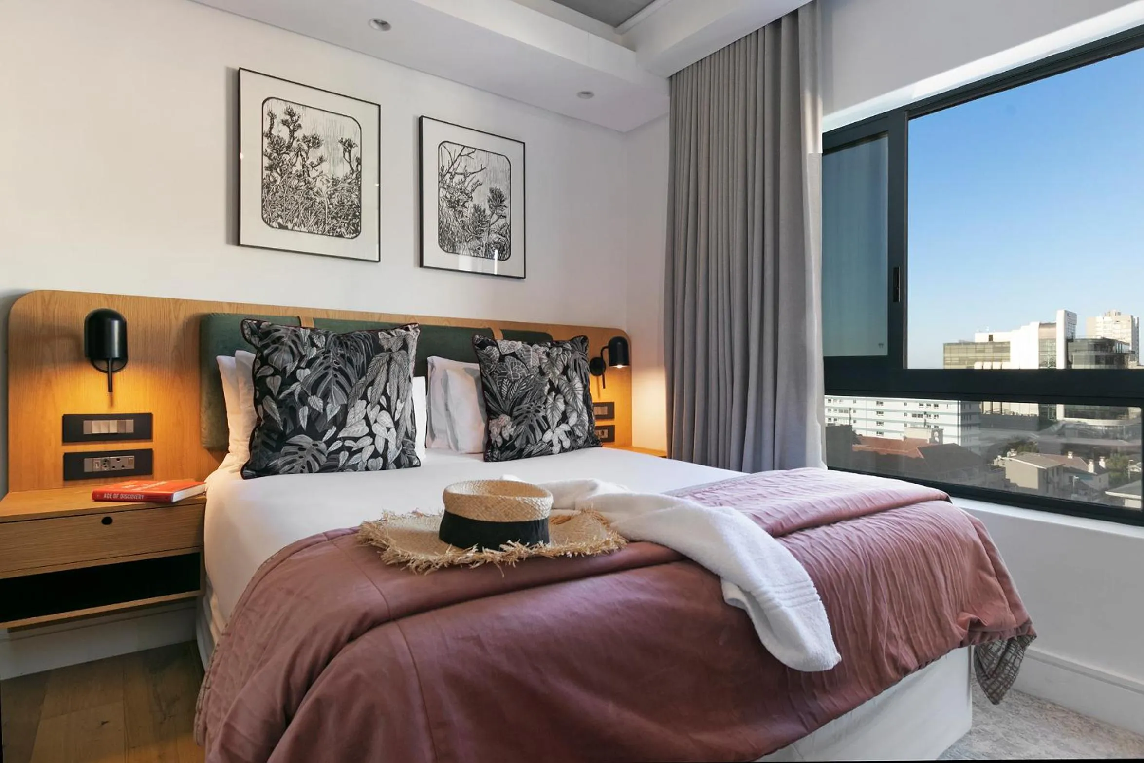 View (from property/room), Bed in Latitude Aparthotel by Totalstay