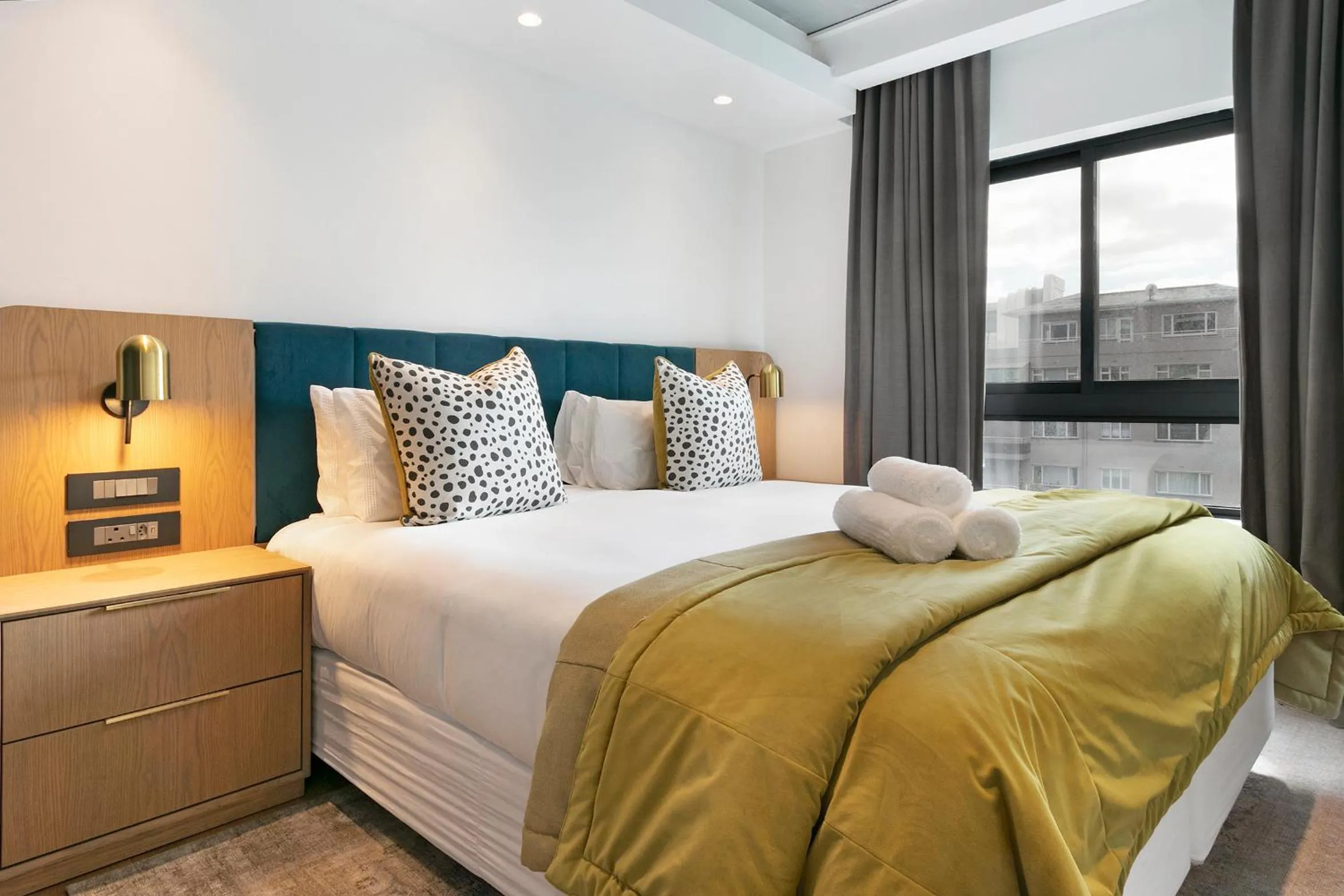 Bedroom, Bed in Latitude Aparthotel by Totalstay