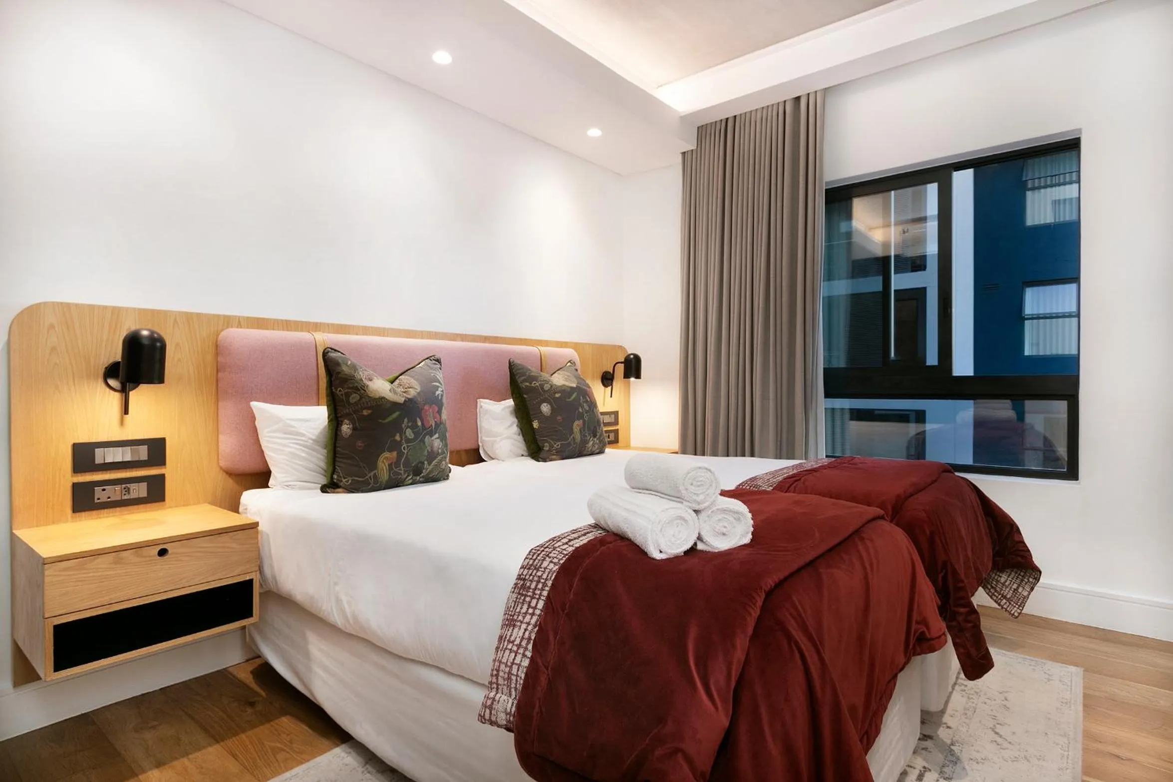 Bedroom, Bed in Latitude Aparthotel by Totalstay