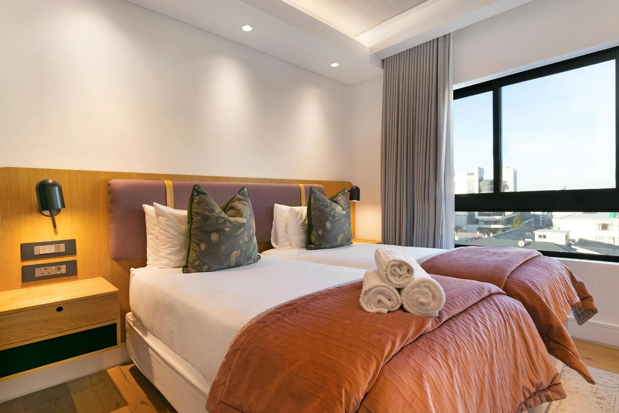 Bedroom, Bed in Latitude Aparthotel by Totalstay