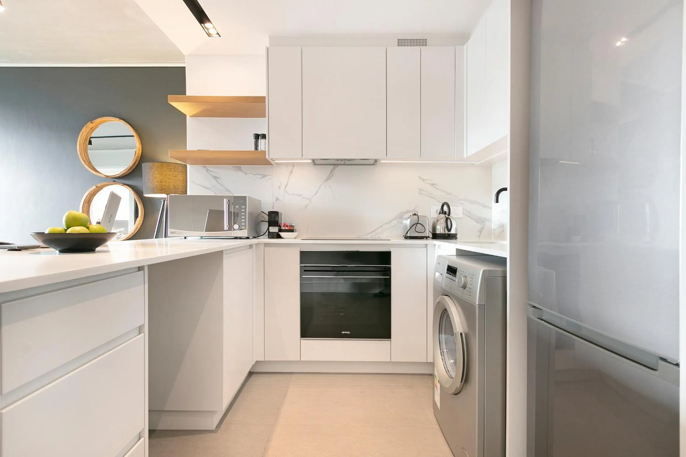 kitchen in Latitude Aparthotel by Totalstay