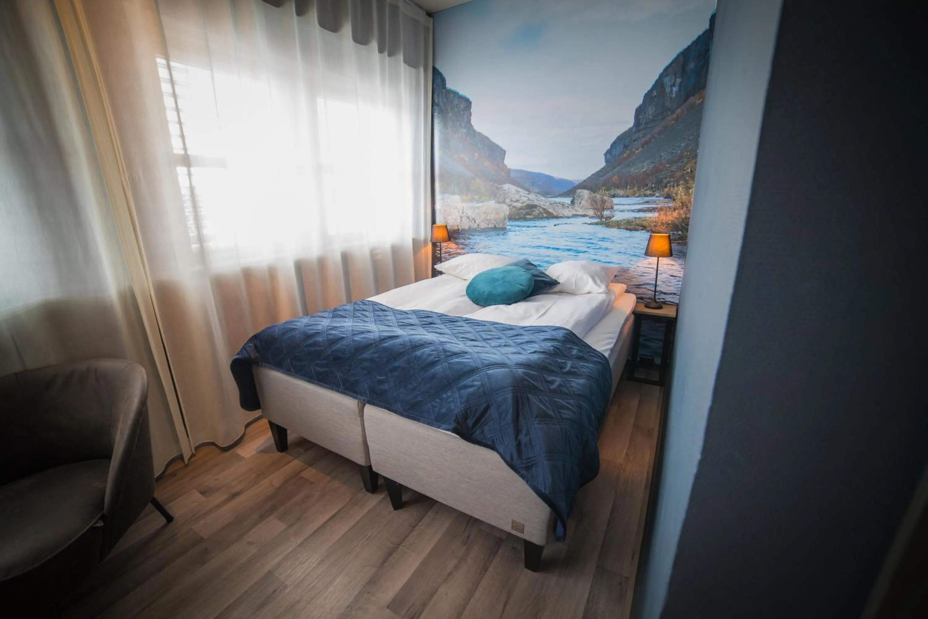 Bed in Canyon Hotell