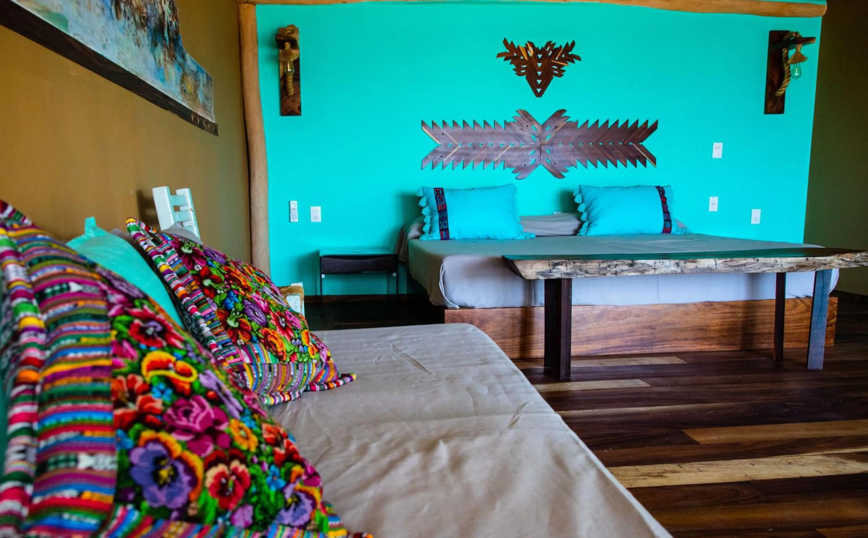 Bed in Amaca Beach Retreat - Puerto Vallarta South Shore
