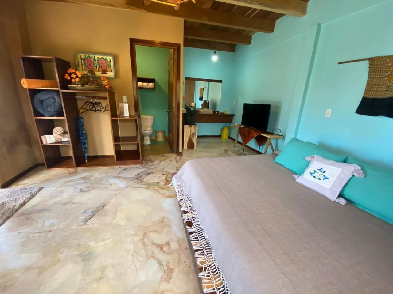 Photo of the whole room, Bed in Amaca Beach Retreat - Puerto Vallarta South Shore