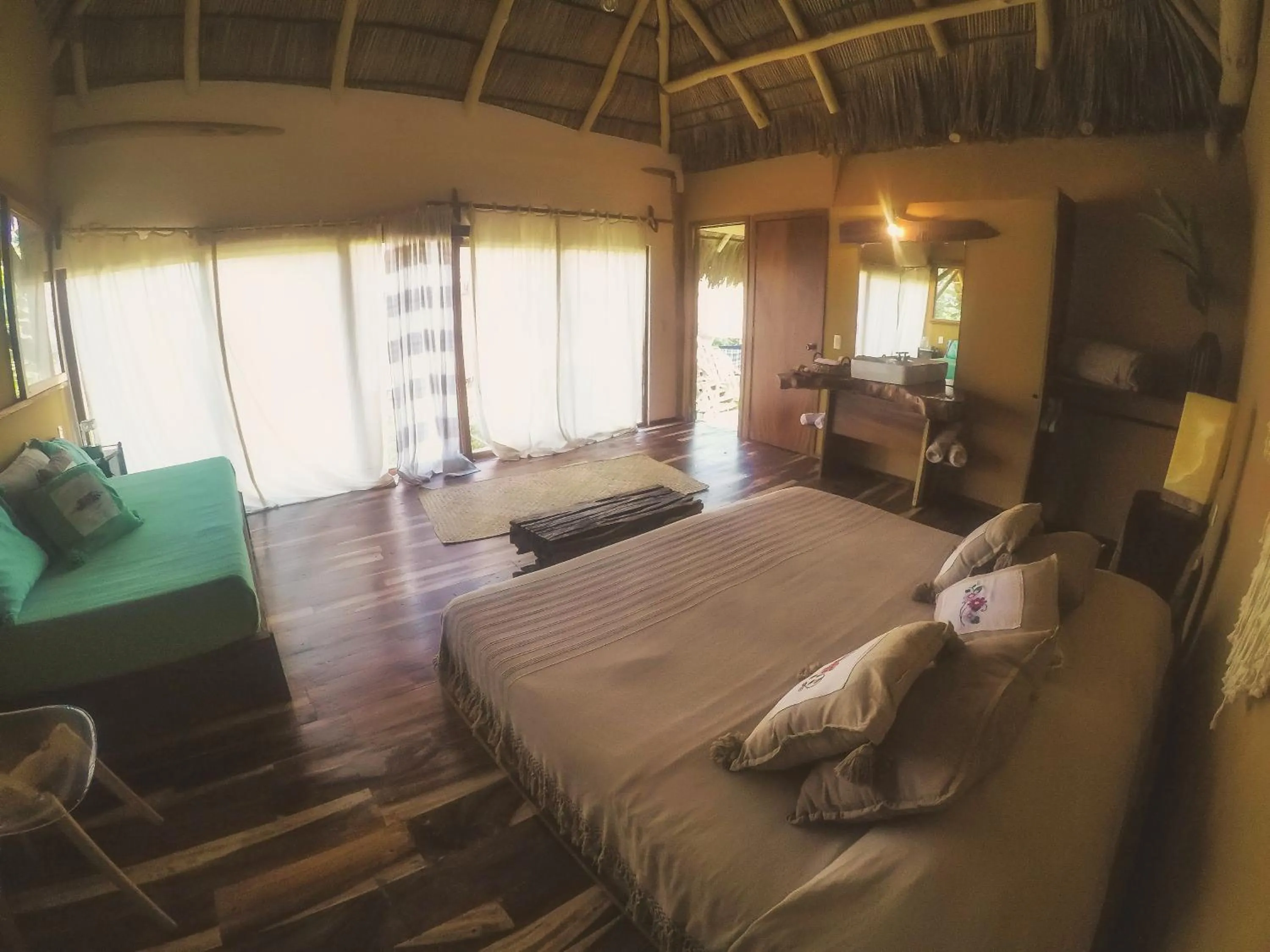 Photo of the whole room, Bed in Amaca Beach Retreat - Puerto Vallarta South Shore