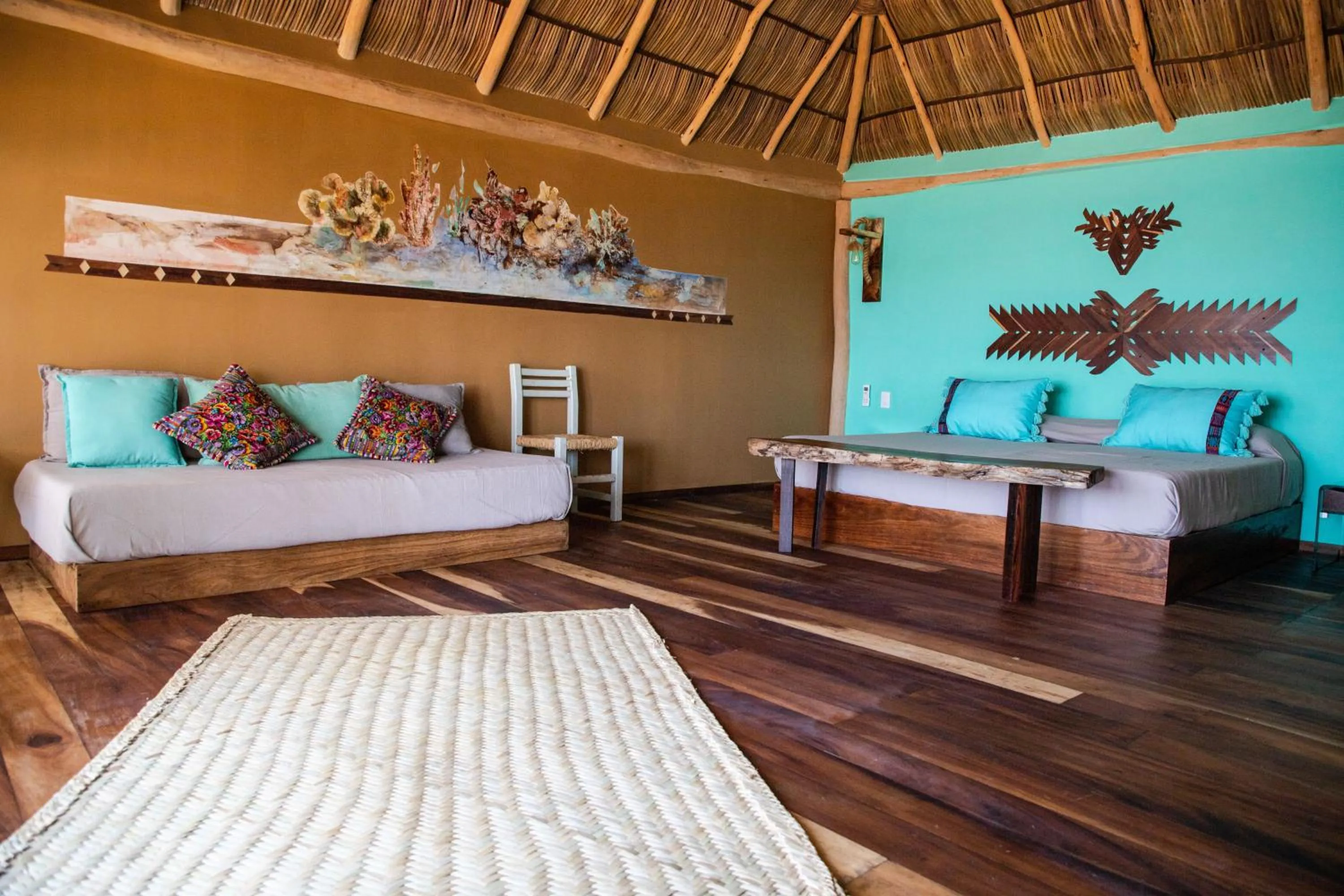 Photo of the whole room, Bed in Amaca Beach Retreat - Puerto Vallarta South Shore