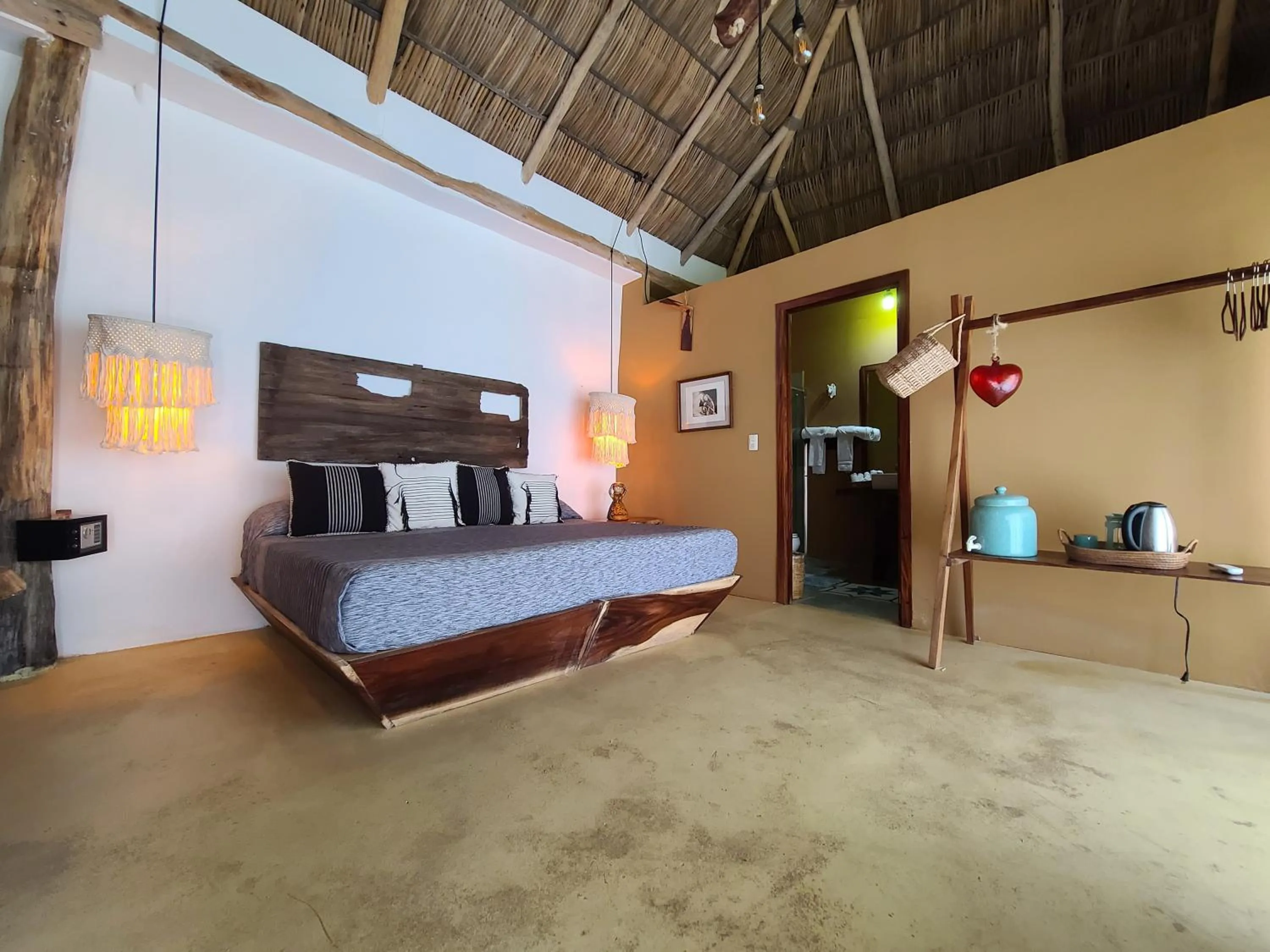 Bed in Amaca Beach Retreat - Puerto Vallarta South Shore