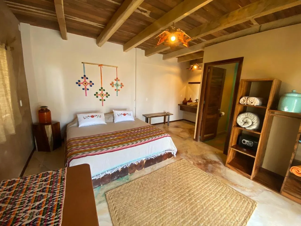Photo of the whole room, Bed in Amaca Beach Retreat - Puerto Vallarta South Shore