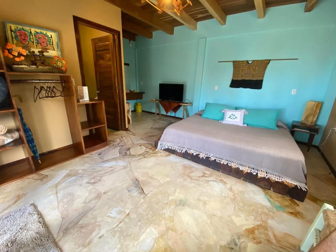 Photo of the whole room, Bed in Amaca Beach Retreat - Puerto Vallarta South Shore