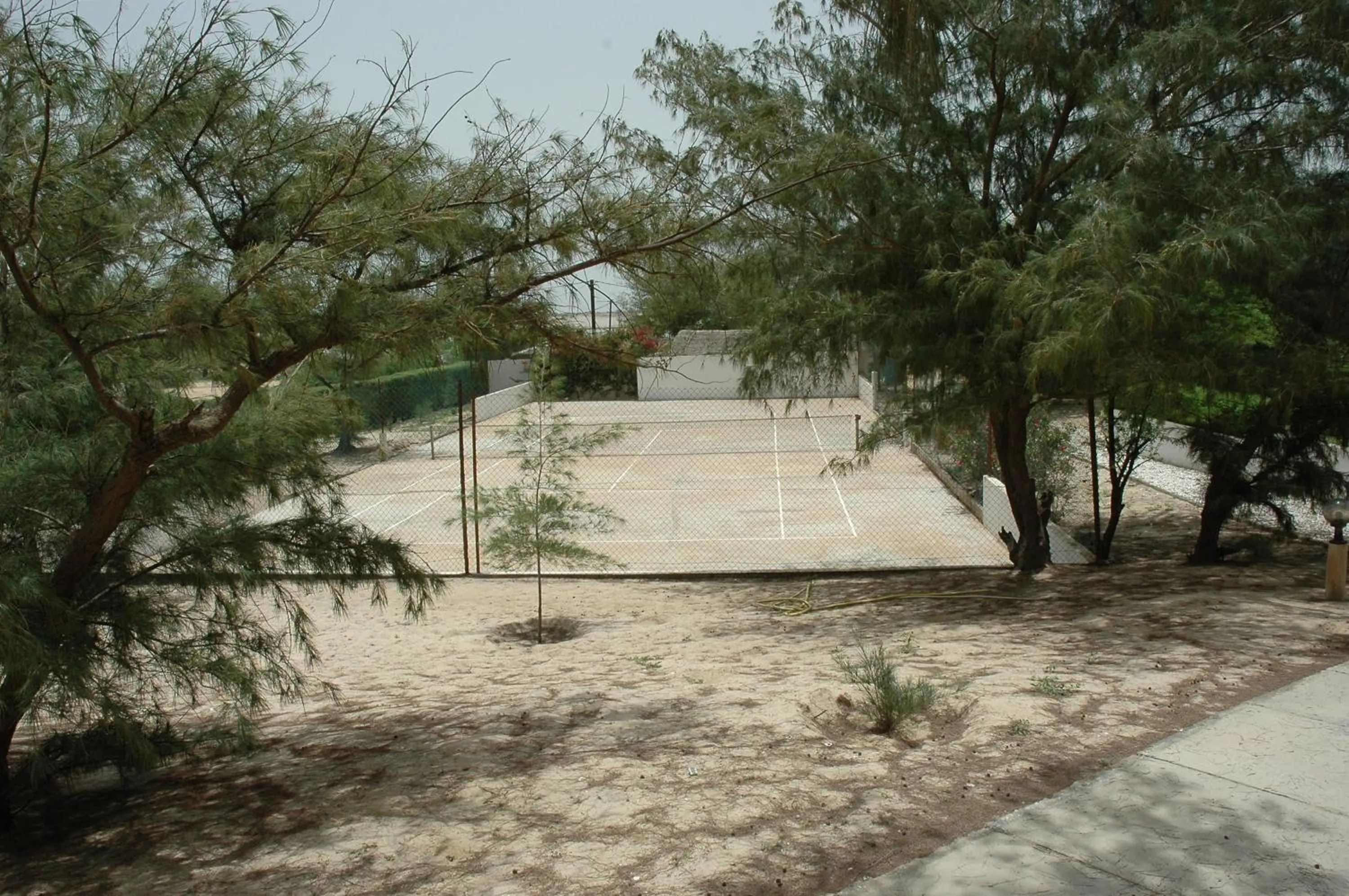 Tennis court in Diamarek Hotel Sur La Plage