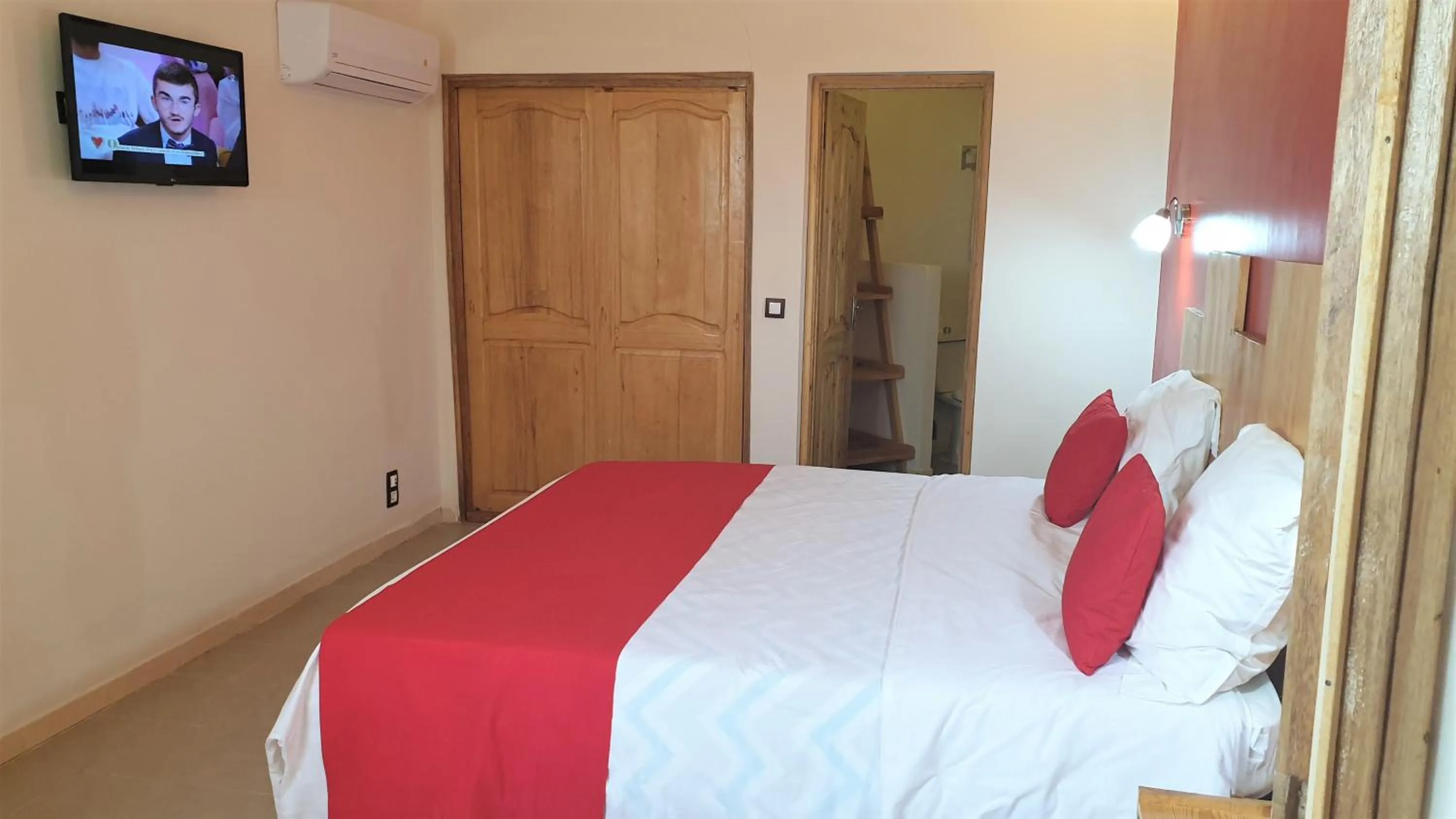 Bed in Diamarek Hotel Sur La Plage