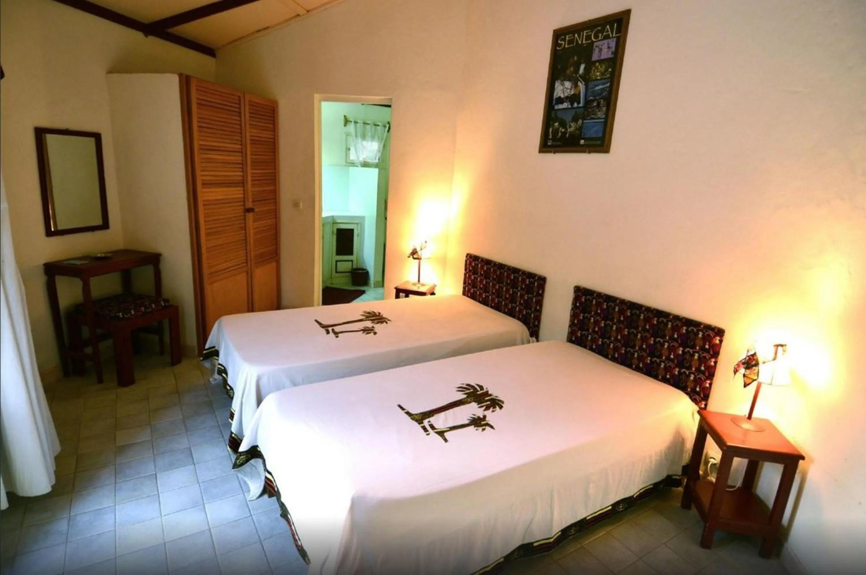 Bedroom in Diamarek Hotel Sur La Plage