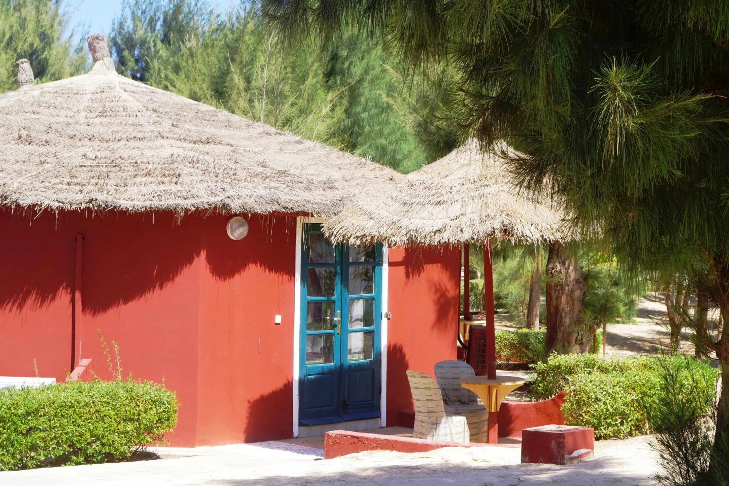 Garden view in Diamarek Hotel Sur La Plage