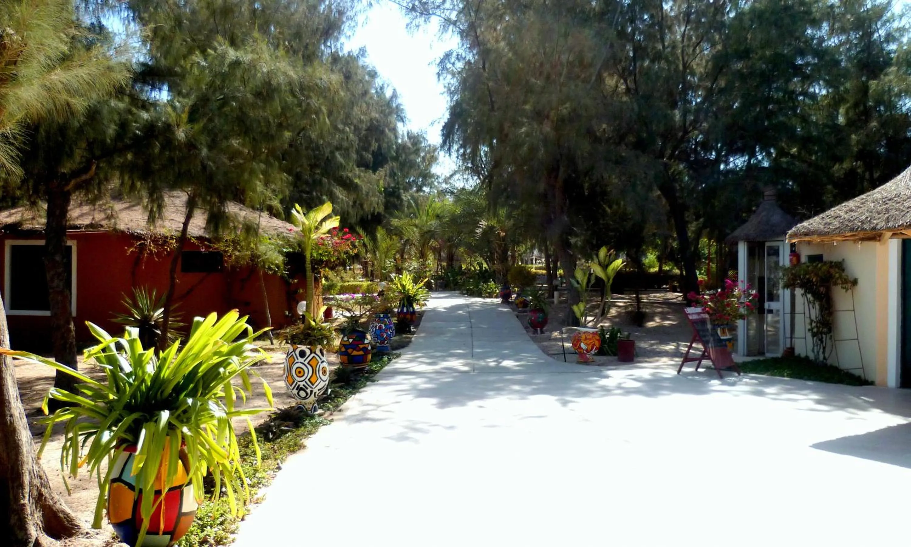 Garden in Diamarek Hotel Sur La Plage