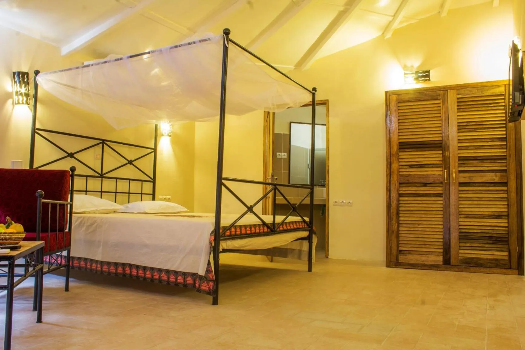 Bedroom in Diamarek Hotel Sur La Plage