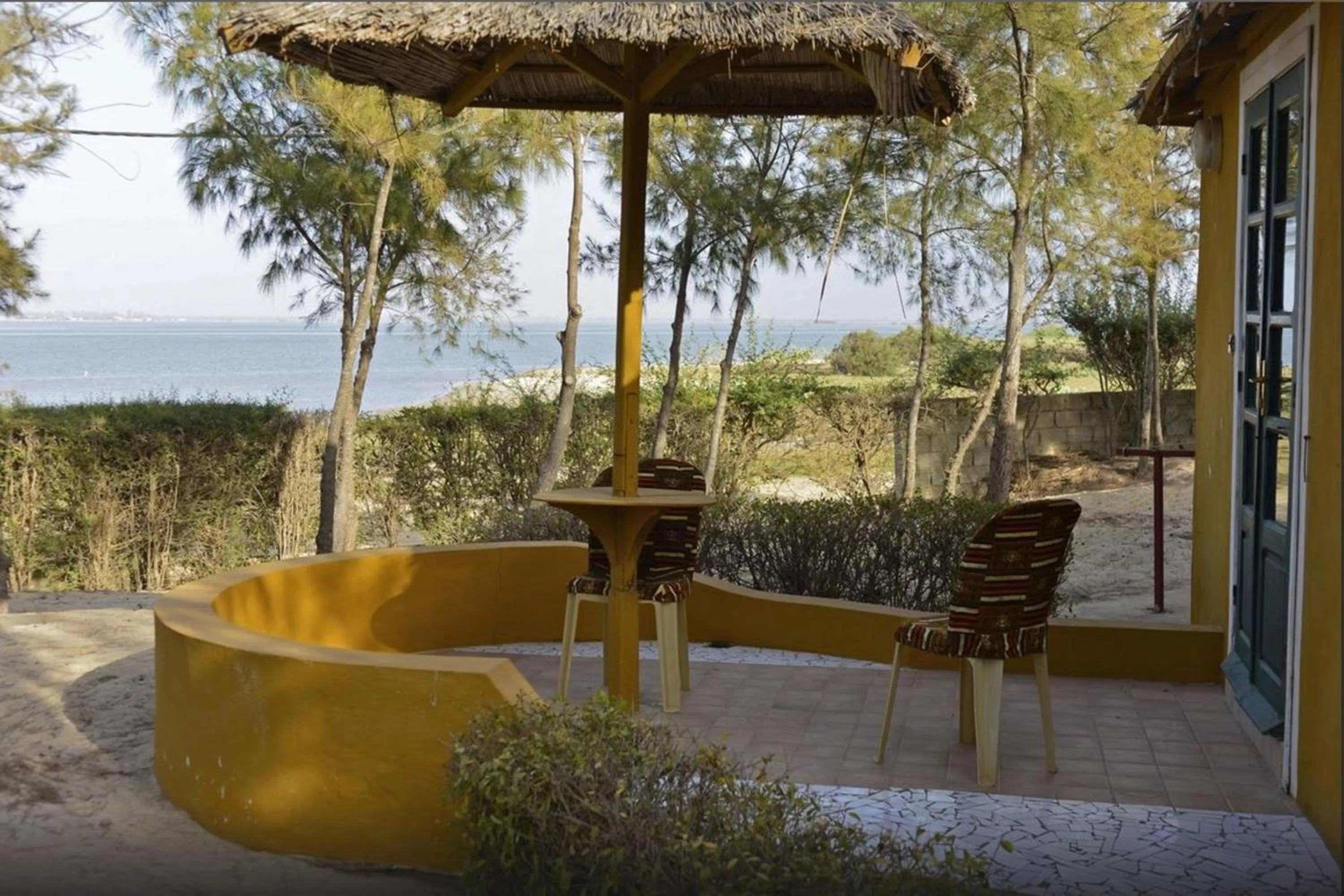 Balcony/Terrace in Diamarek Hotel Sur La Plage
