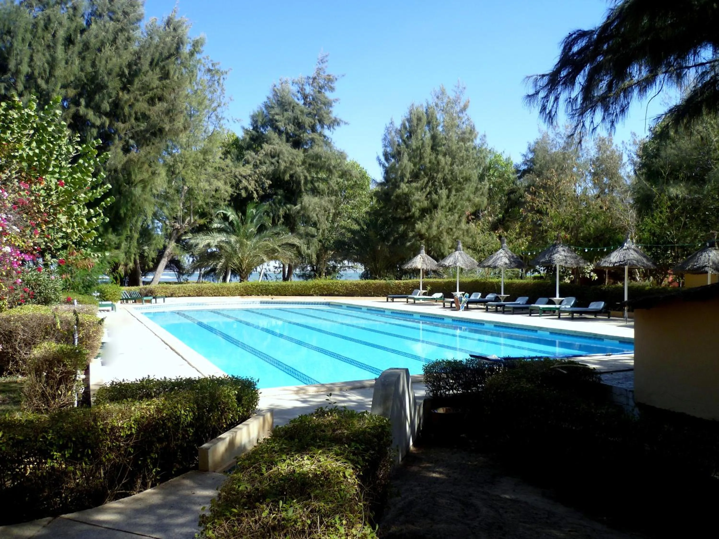 Swimming pool in Diamarek Hotel Sur La Plage
