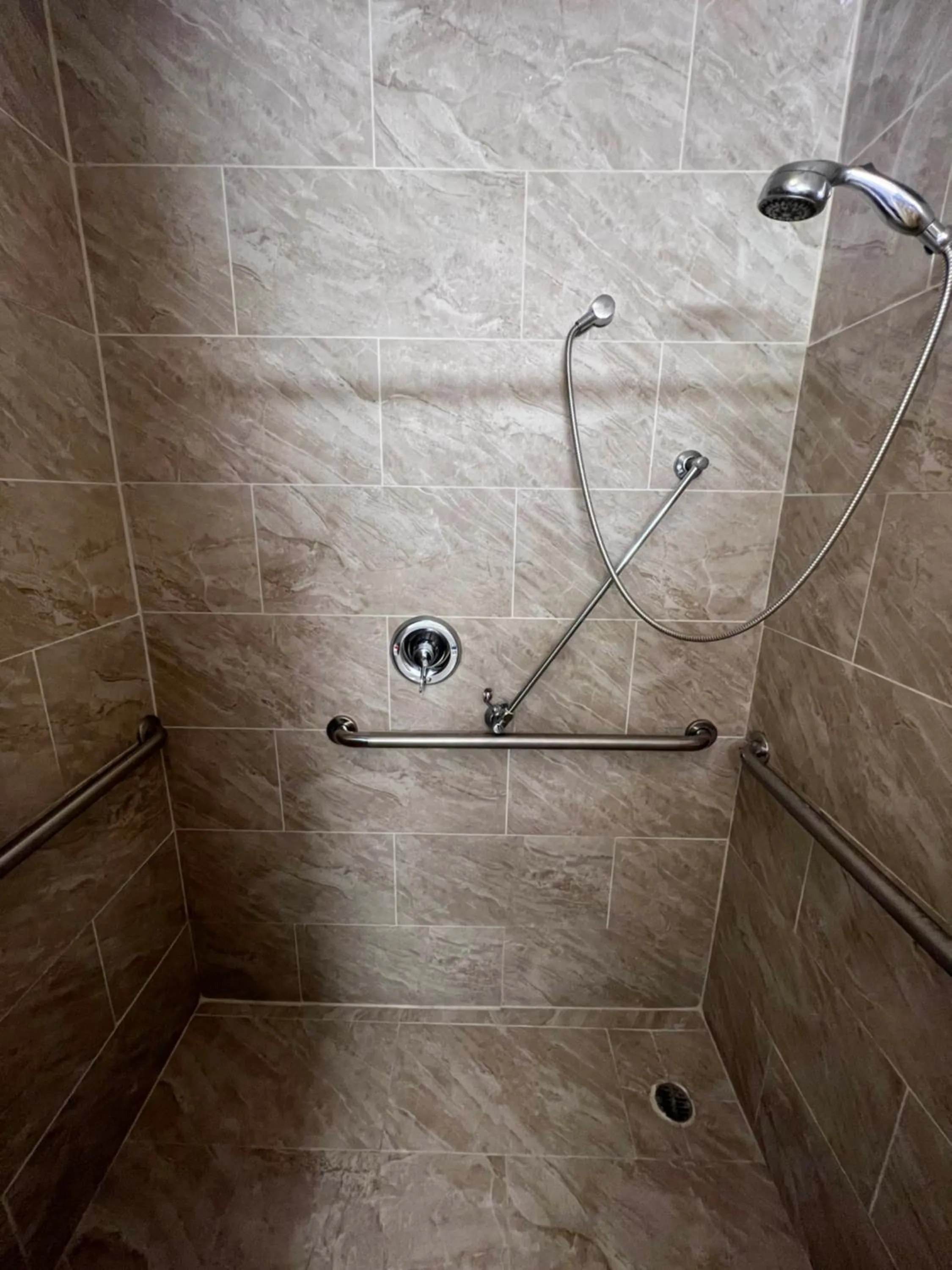 Shower in Days Inn by Wyndham Chico