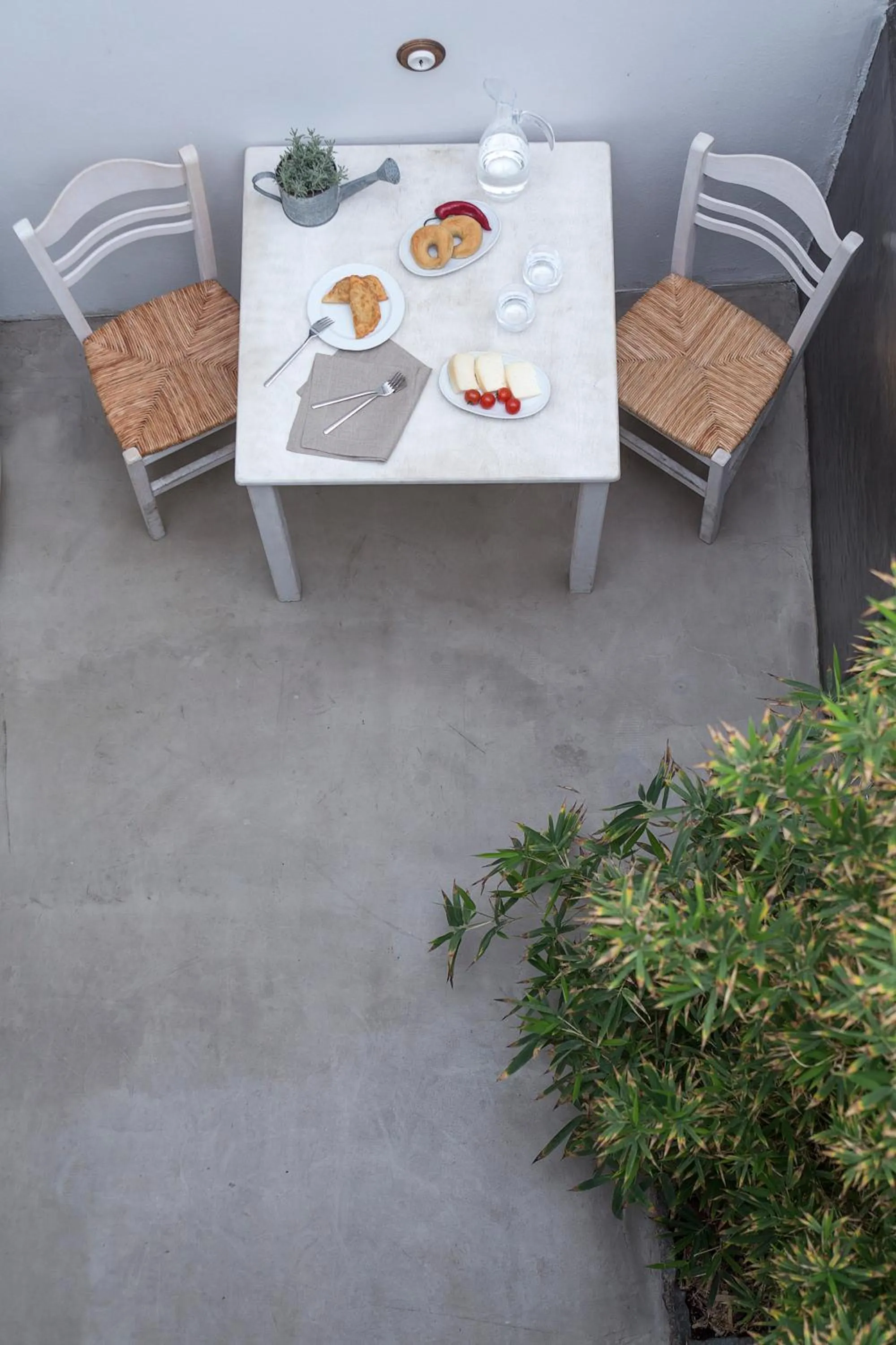 Seating area in Melograno Villas