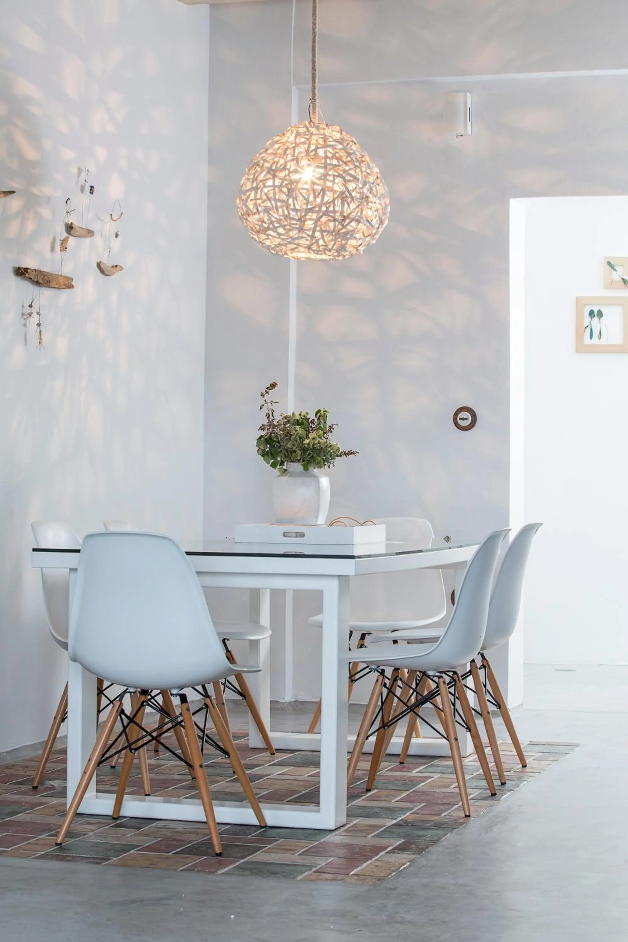 Dining area in Melograno Villas