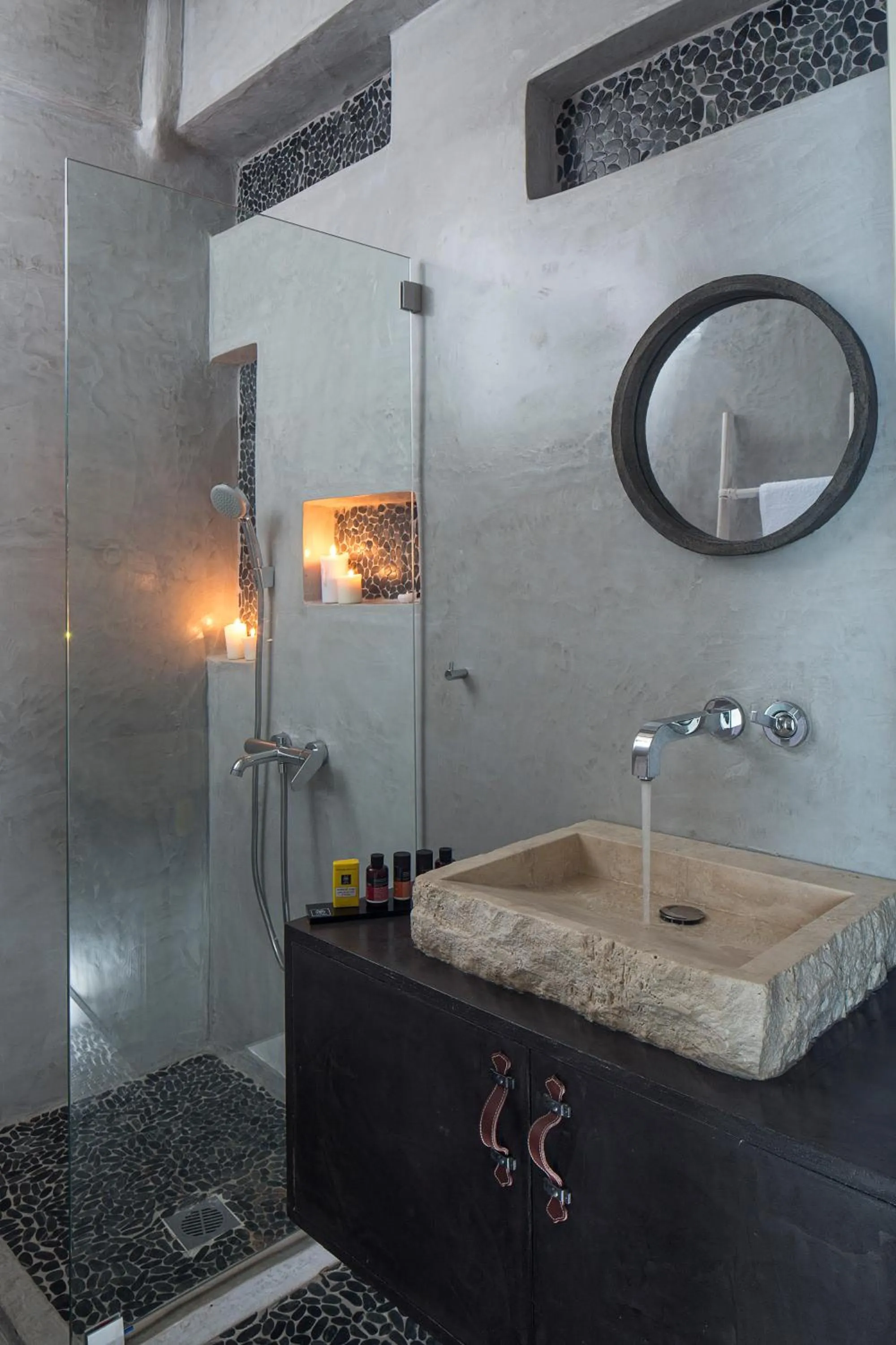 Shower in Melograno Villas