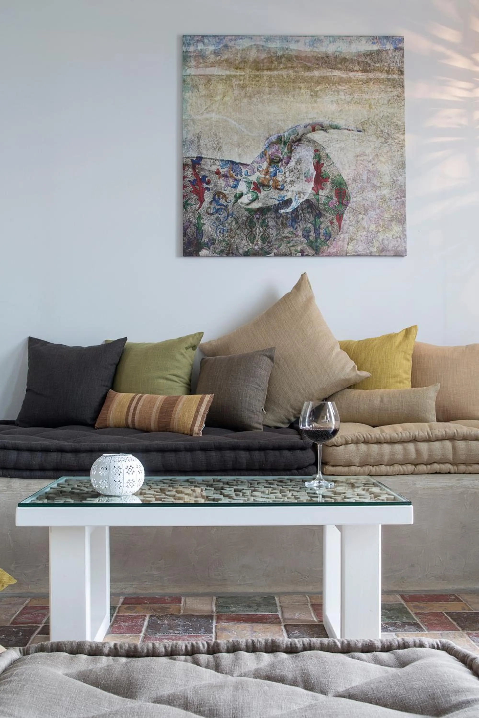 Living room in Melograno Villas