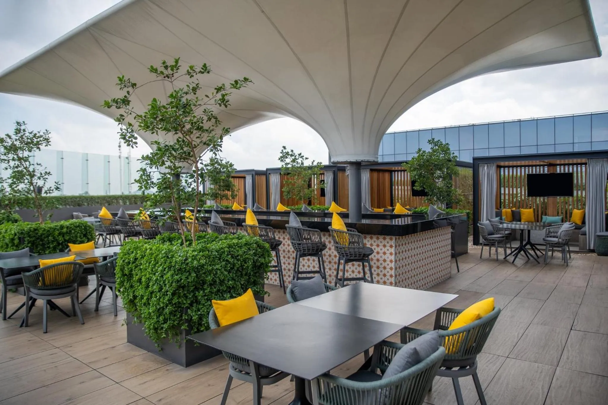 Lounge or bar in Fiesta Americana Viaducto Aeropuerto