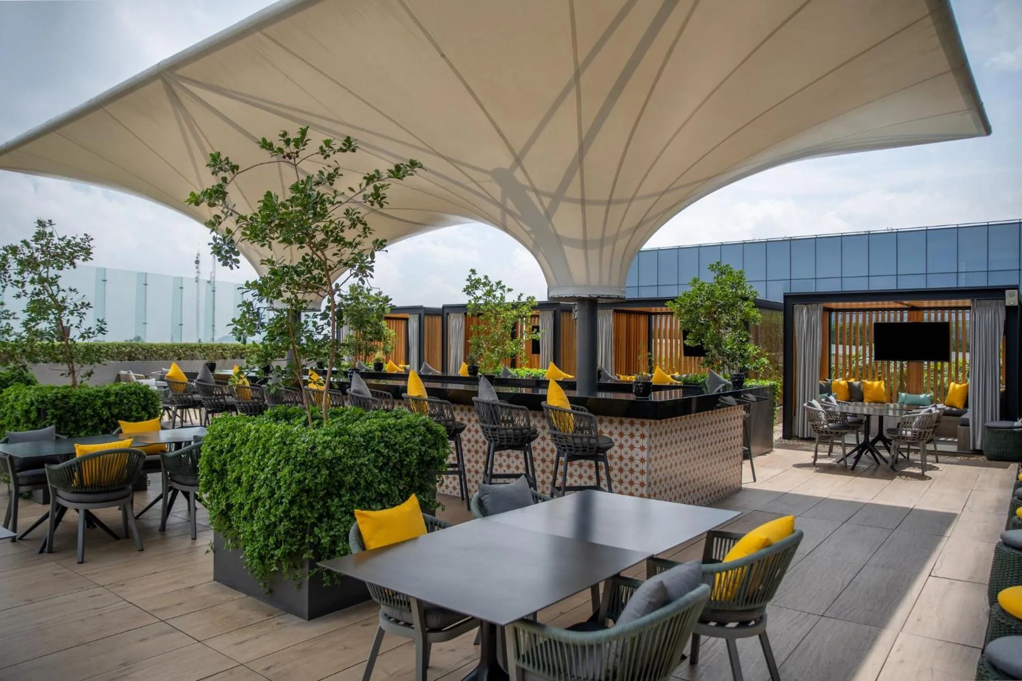 Lounge or bar in Fiesta Americana Viaducto Aeropuerto