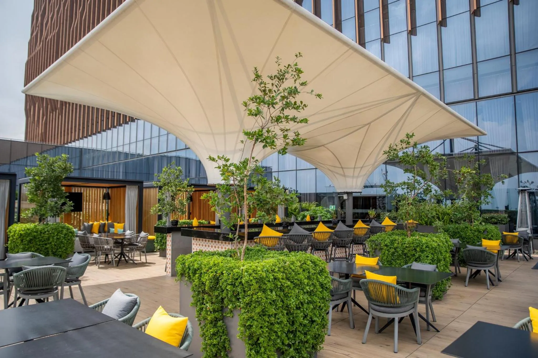 Lounge or bar in Fiesta Americana Viaducto Aeropuerto