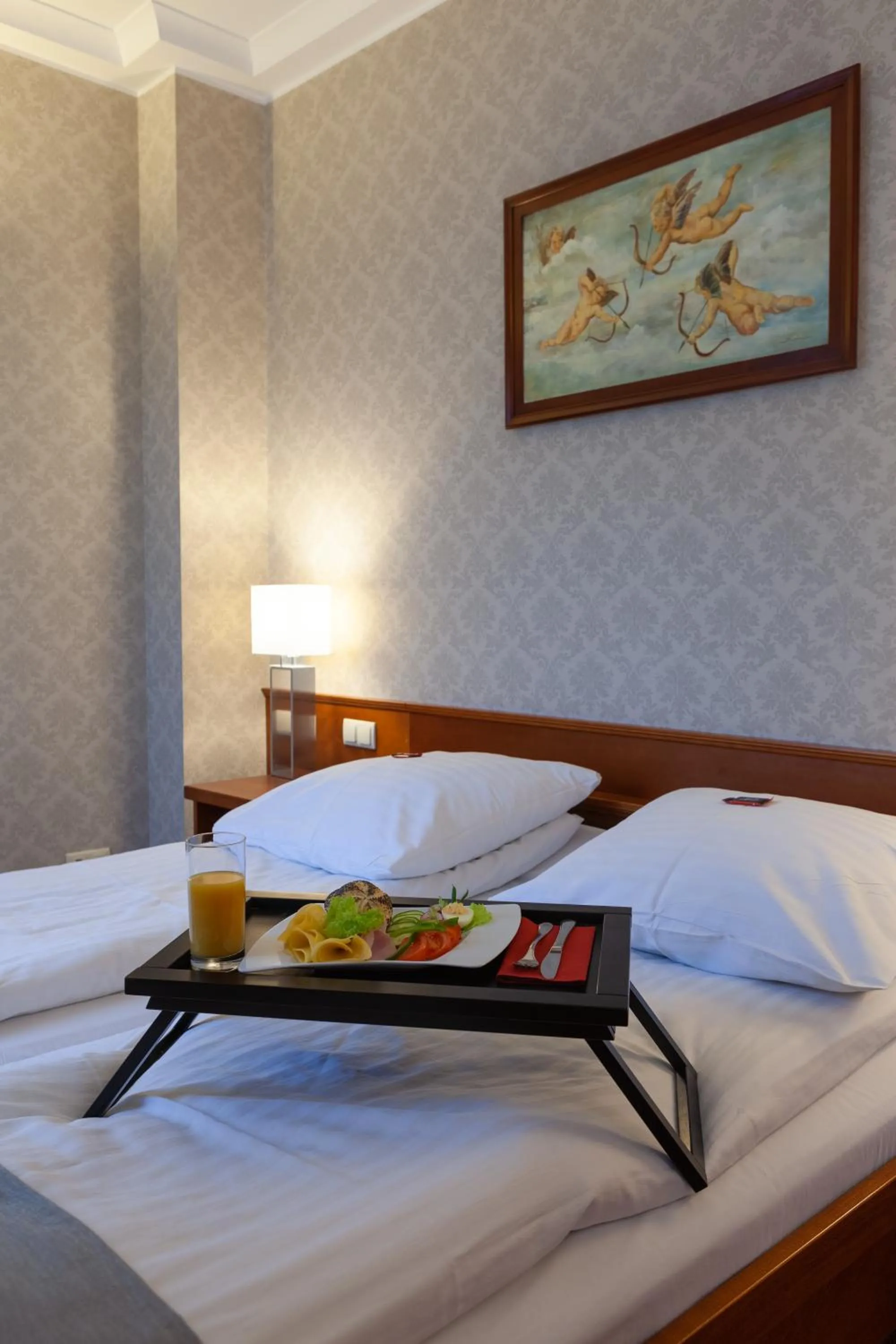 Bed in Eurohotel Swarzędz