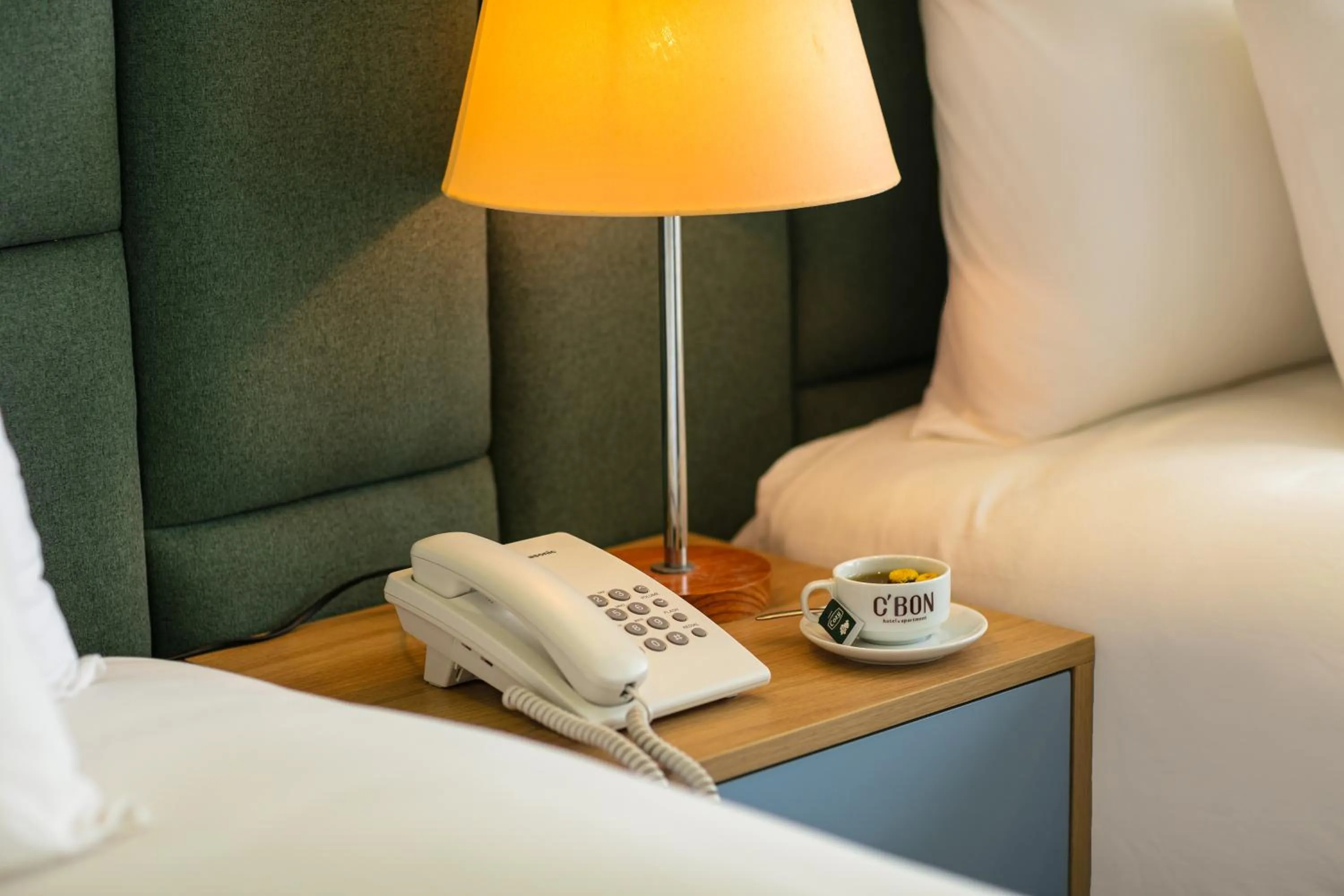 Coffee/tea facilities, Bed in C'Bon Hotel Do Quang