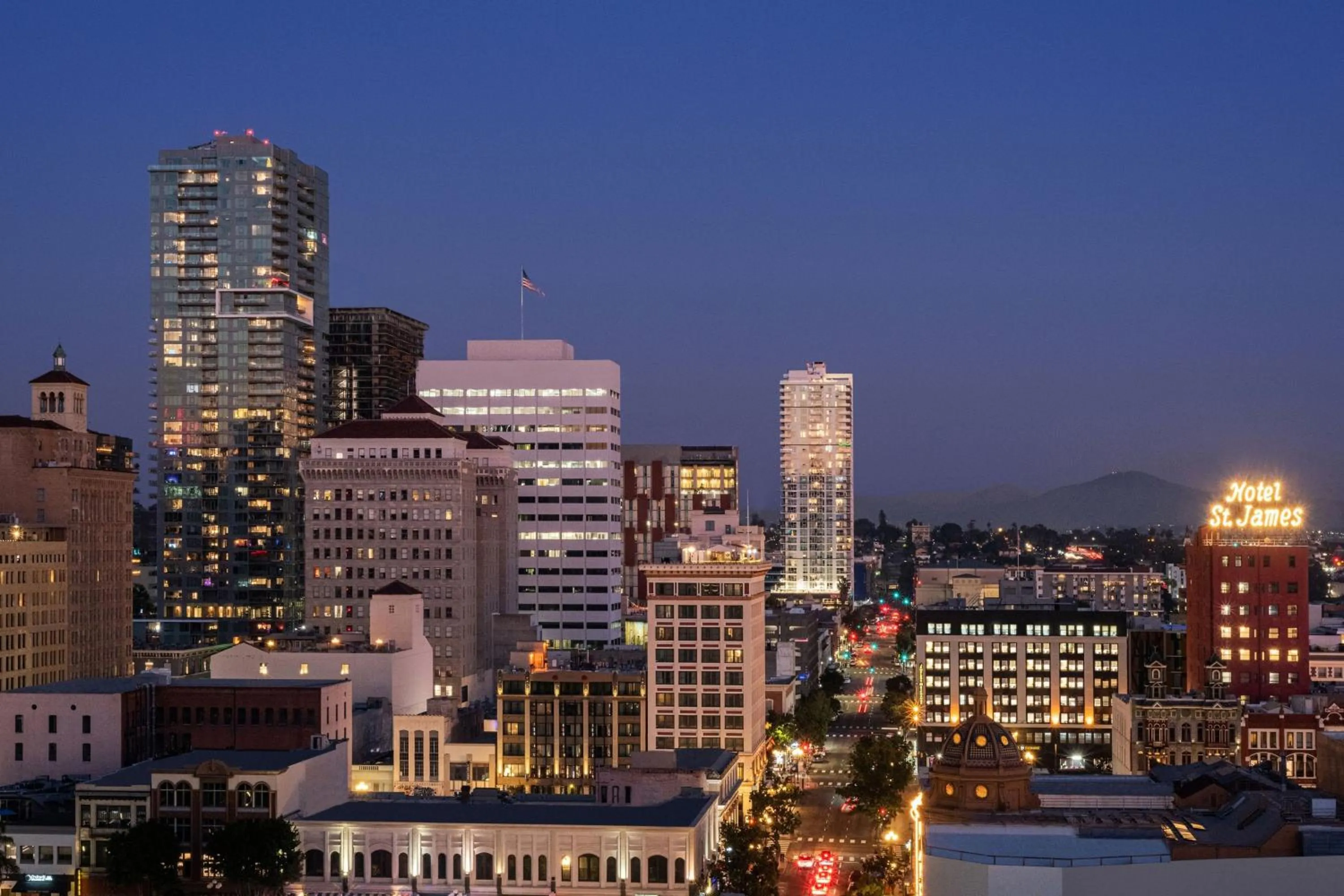Photo of the whole room in The Westin San Diego Gaslamp Quarter