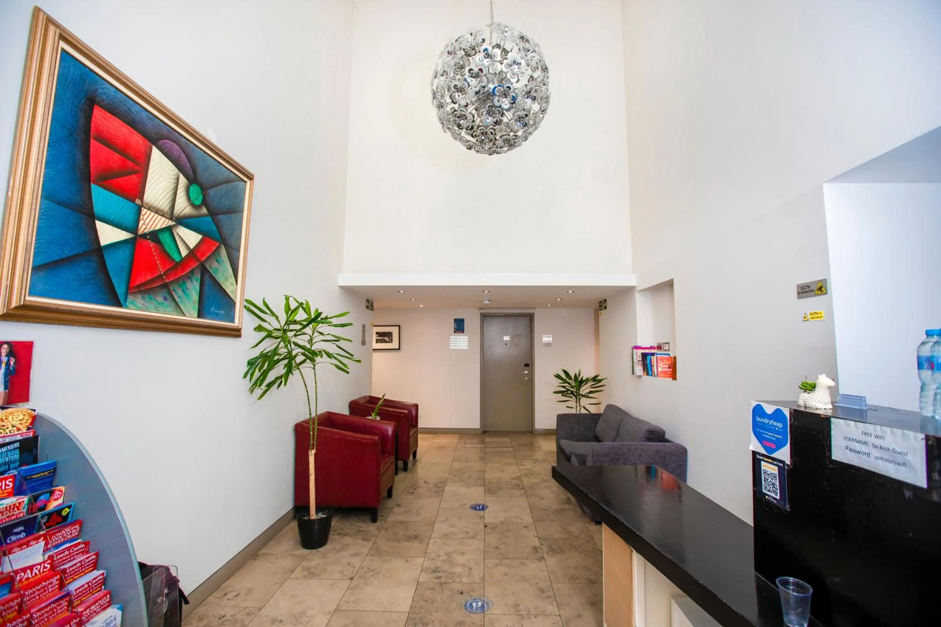 Lobby or reception in Arch Hotel