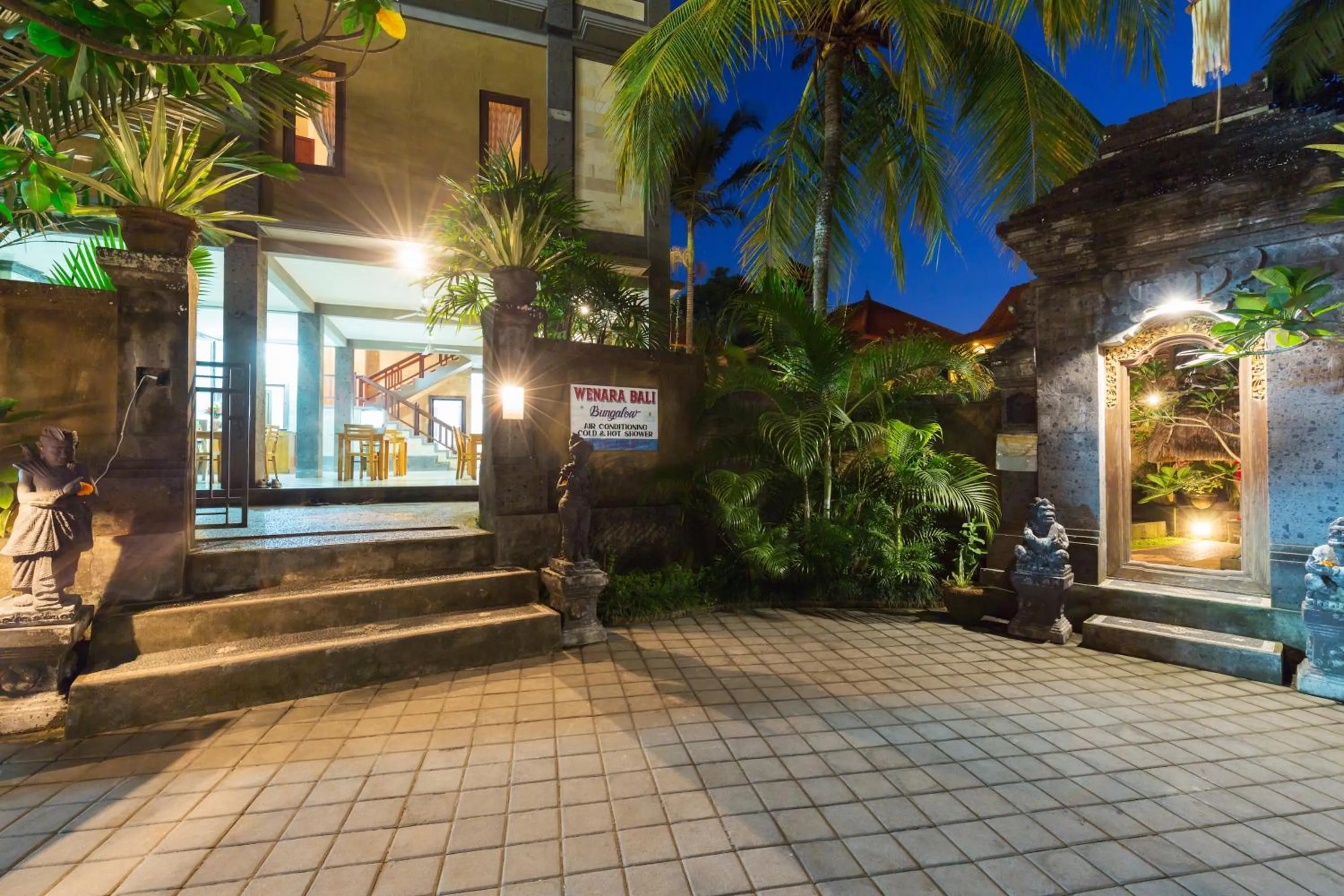 Facade/entrance in Wenara Bali Bungalows
