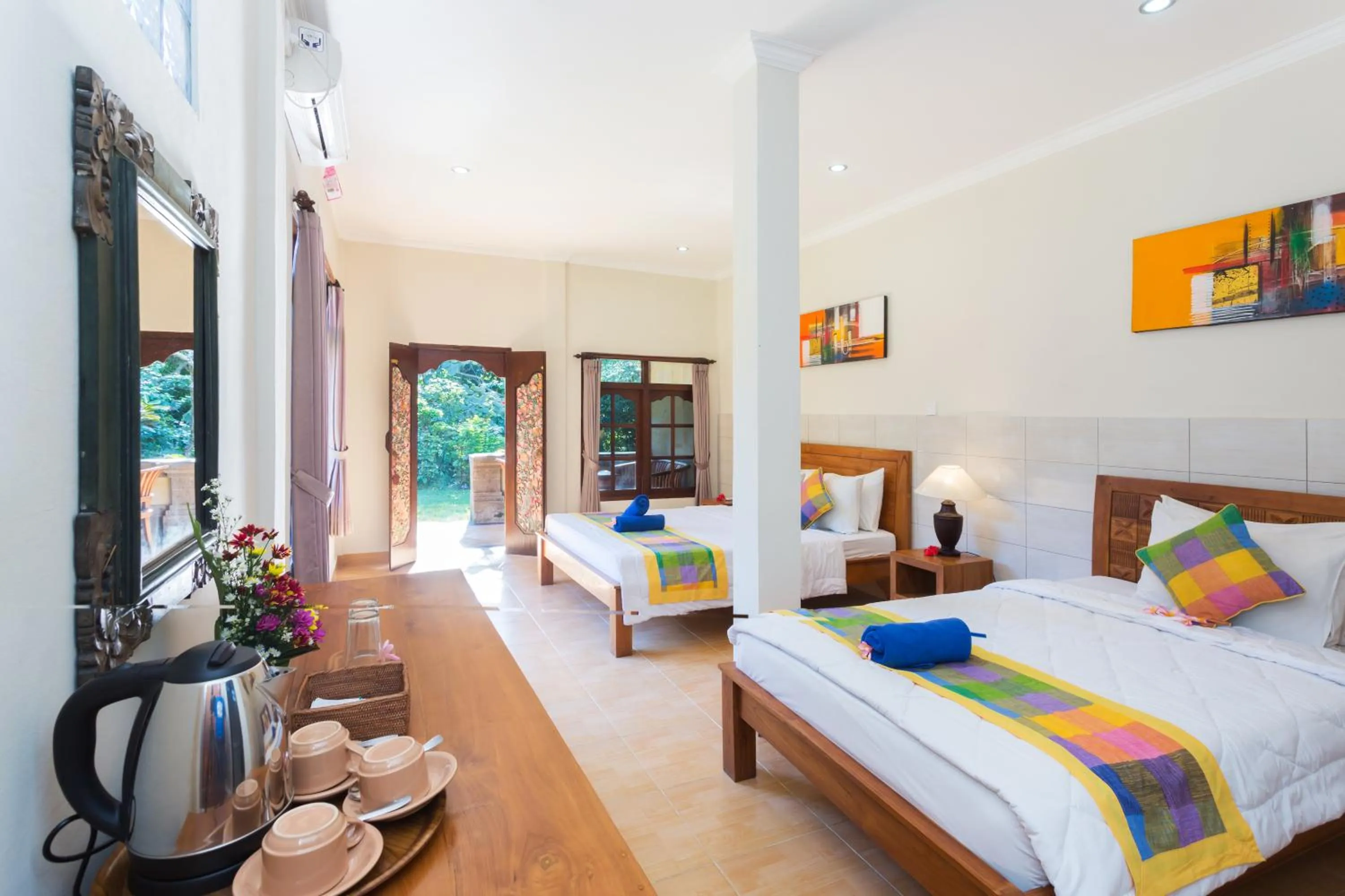 Bedroom, Bed in Wenara Bali Bungalows