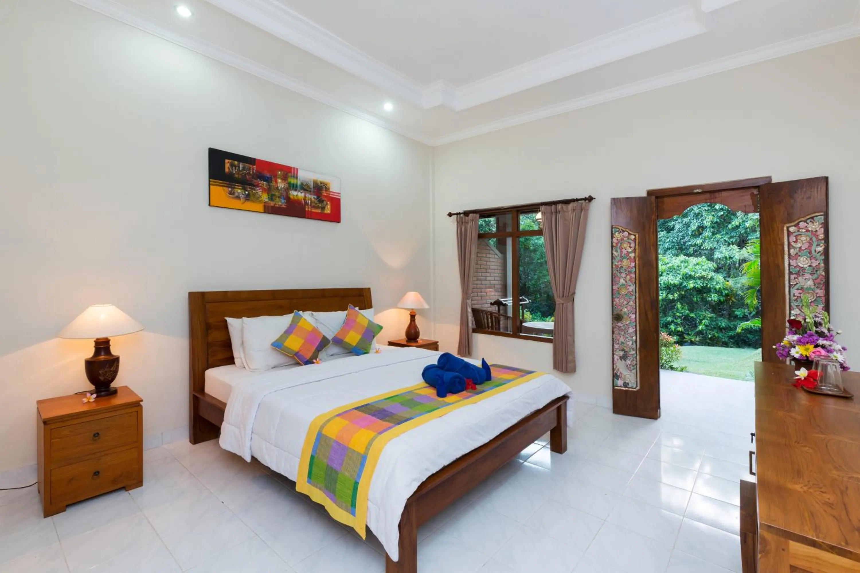 Bedroom, Bed in Wenara Bali Bungalows