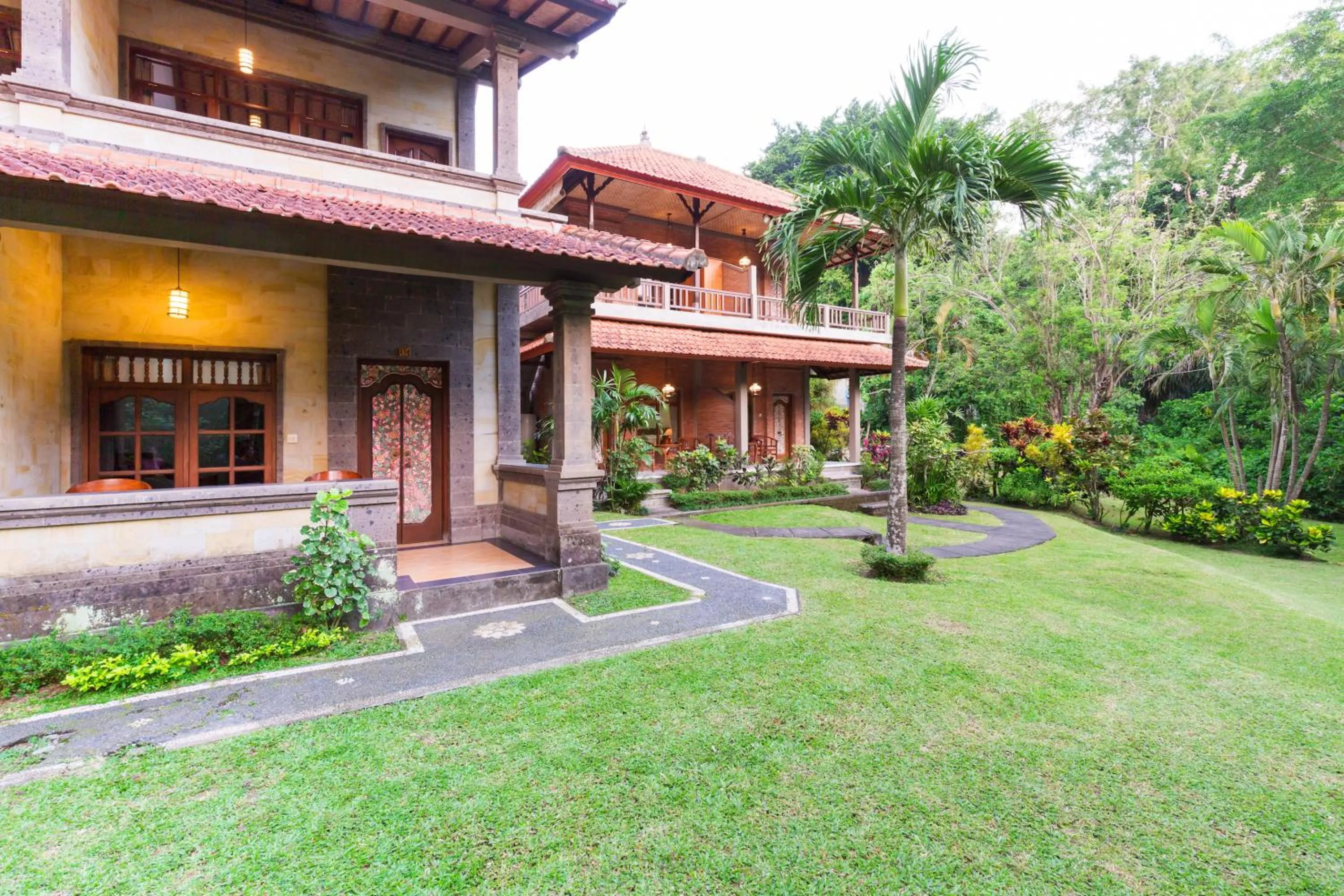 Garden view in Wenara Bali Bungalows