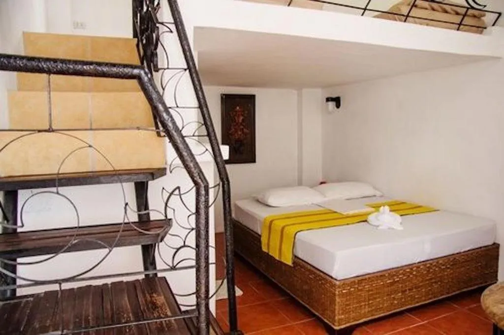 Bed in Boracay Ocean Bay Hotel