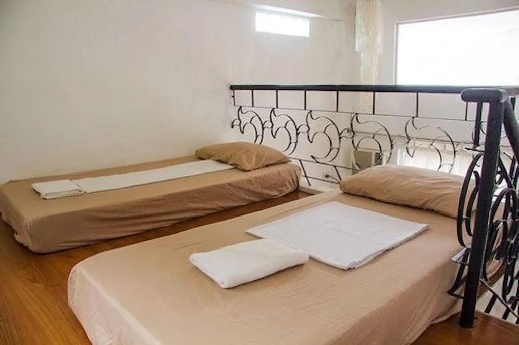 Bed in Boracay Ocean Bay Hotel