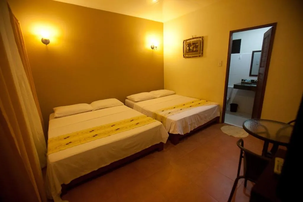 Bed in Boracay Ocean Bay Hotel