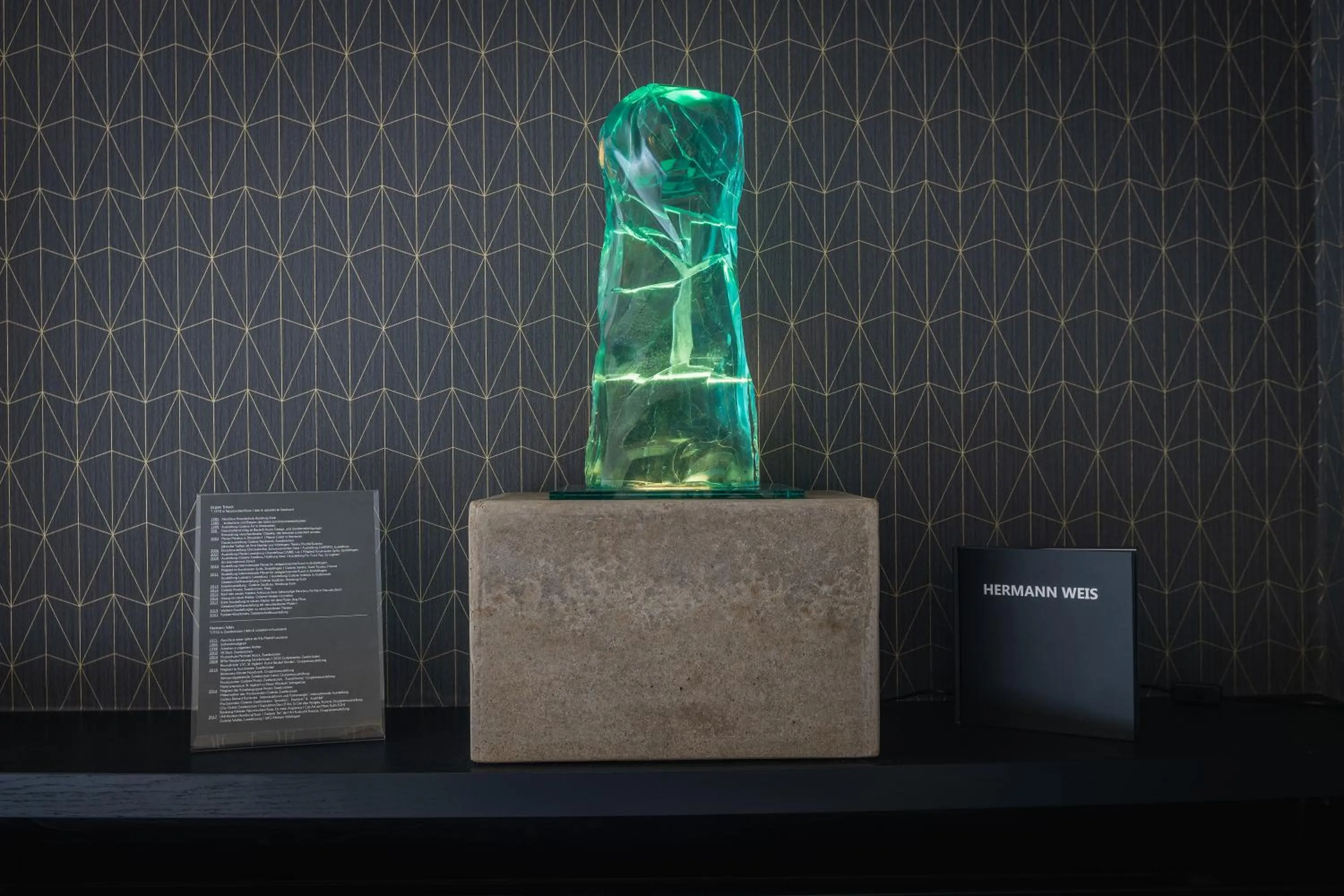 Decorative detail in SMARTY Hotel Euler Homburg, Saar - KONTAKTLOSER SELF CHECK-IN