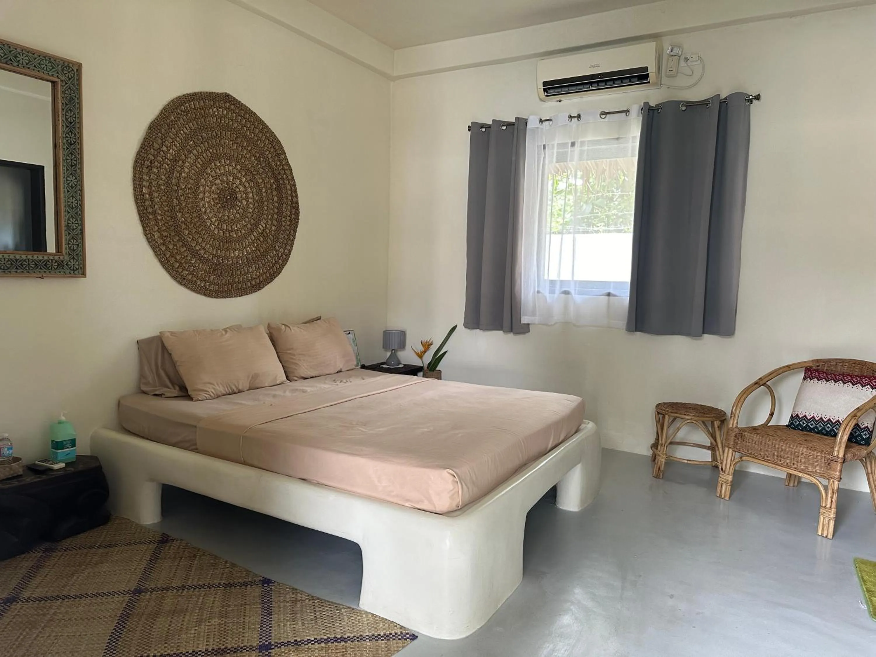 Bed in Parrots Boutique Resort