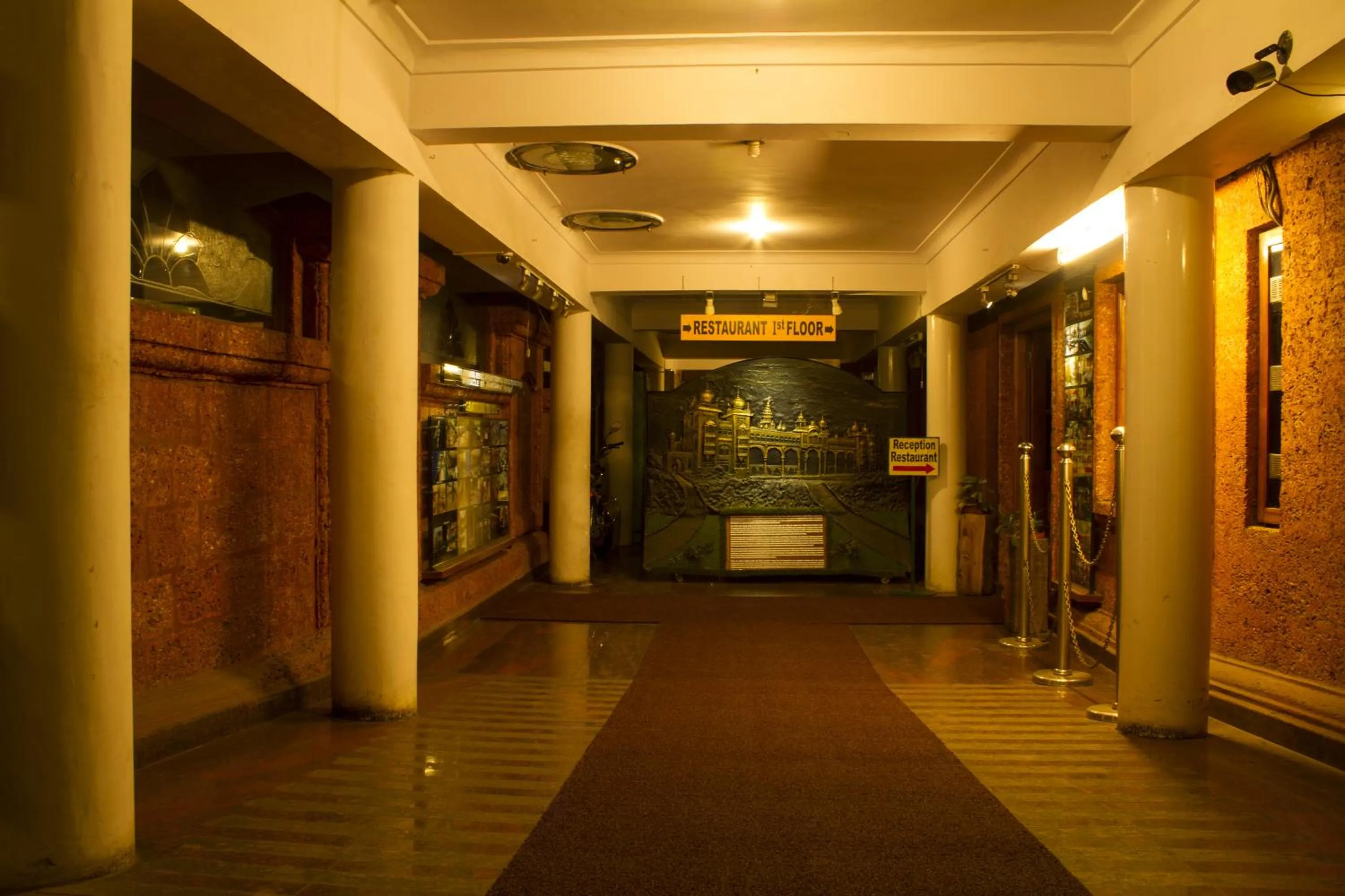 Facade/entrance in Parklane Hotel
