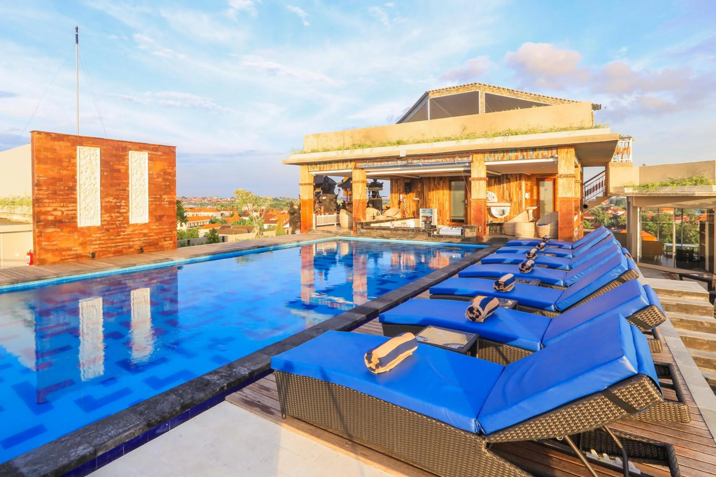 Property building in Canggu Dream Village Hotel and Suites