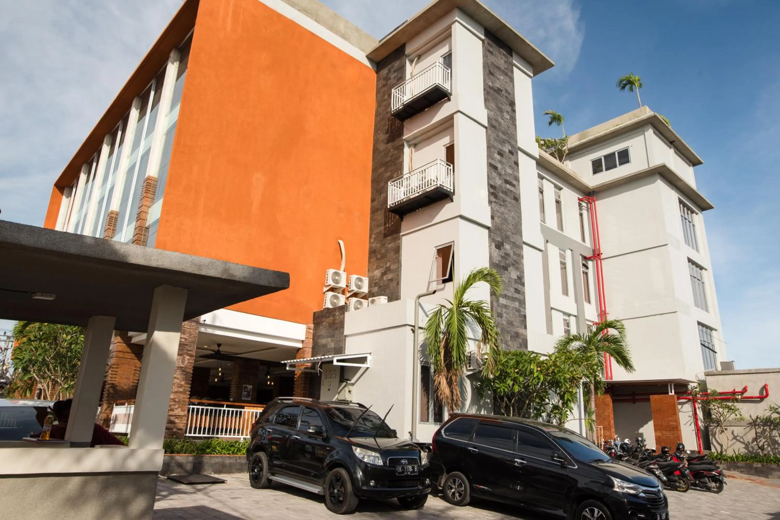 Property building in Canggu Dream Village Hotel and Suites