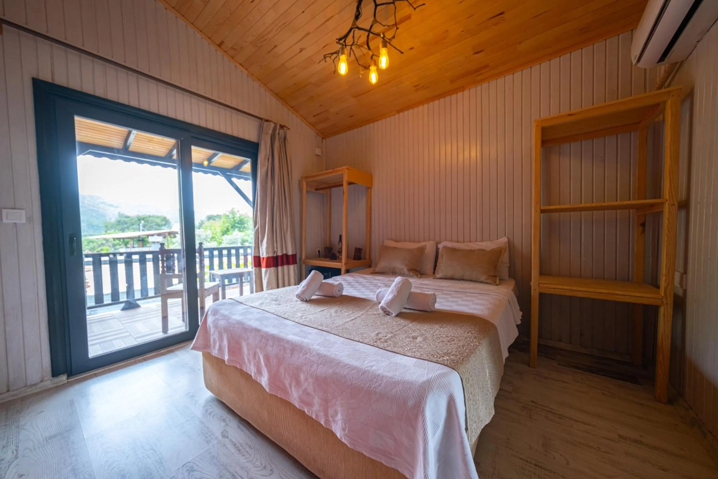 Bed in Koala Bungalows