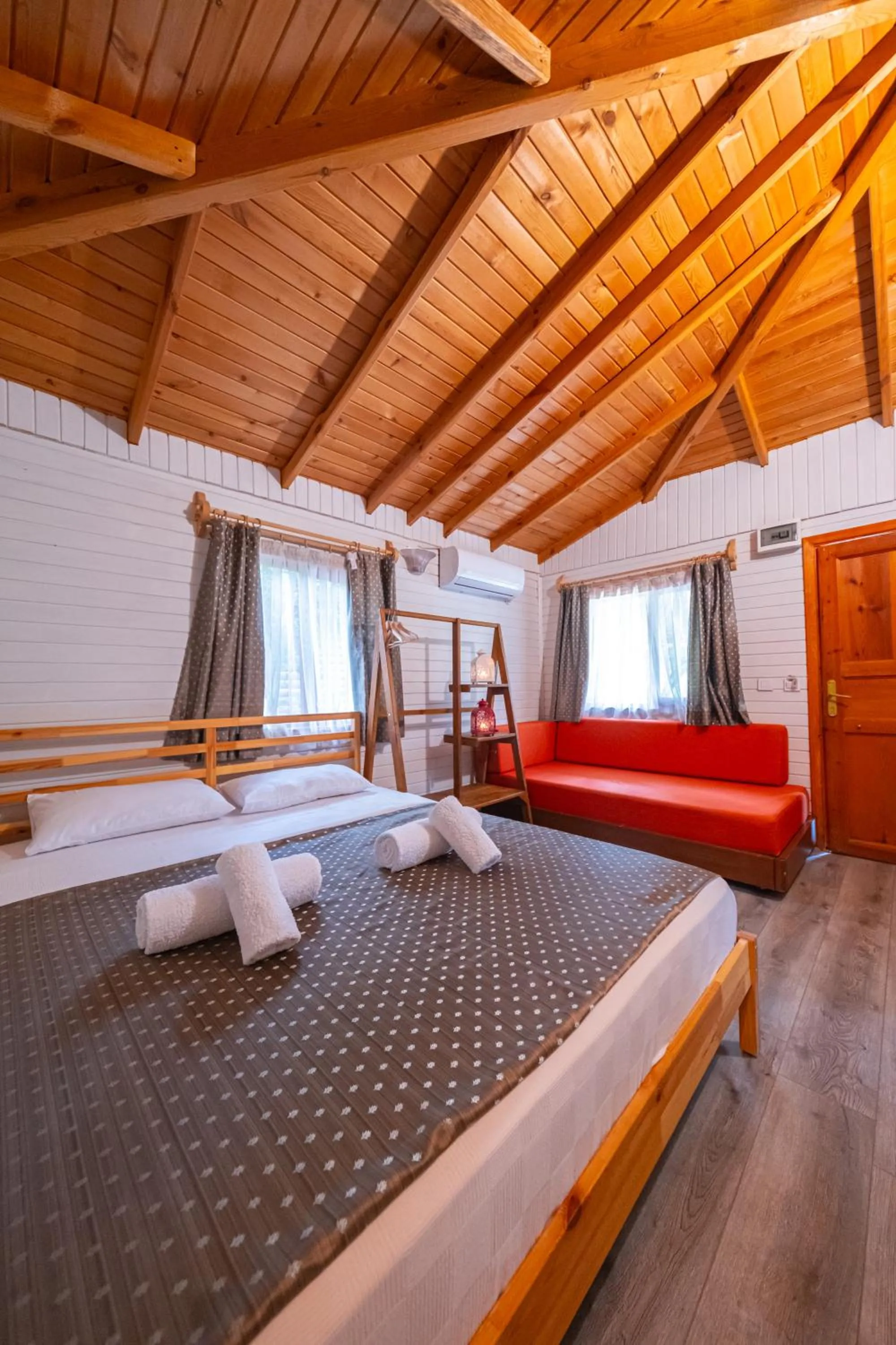 Bed in Koala Bungalows