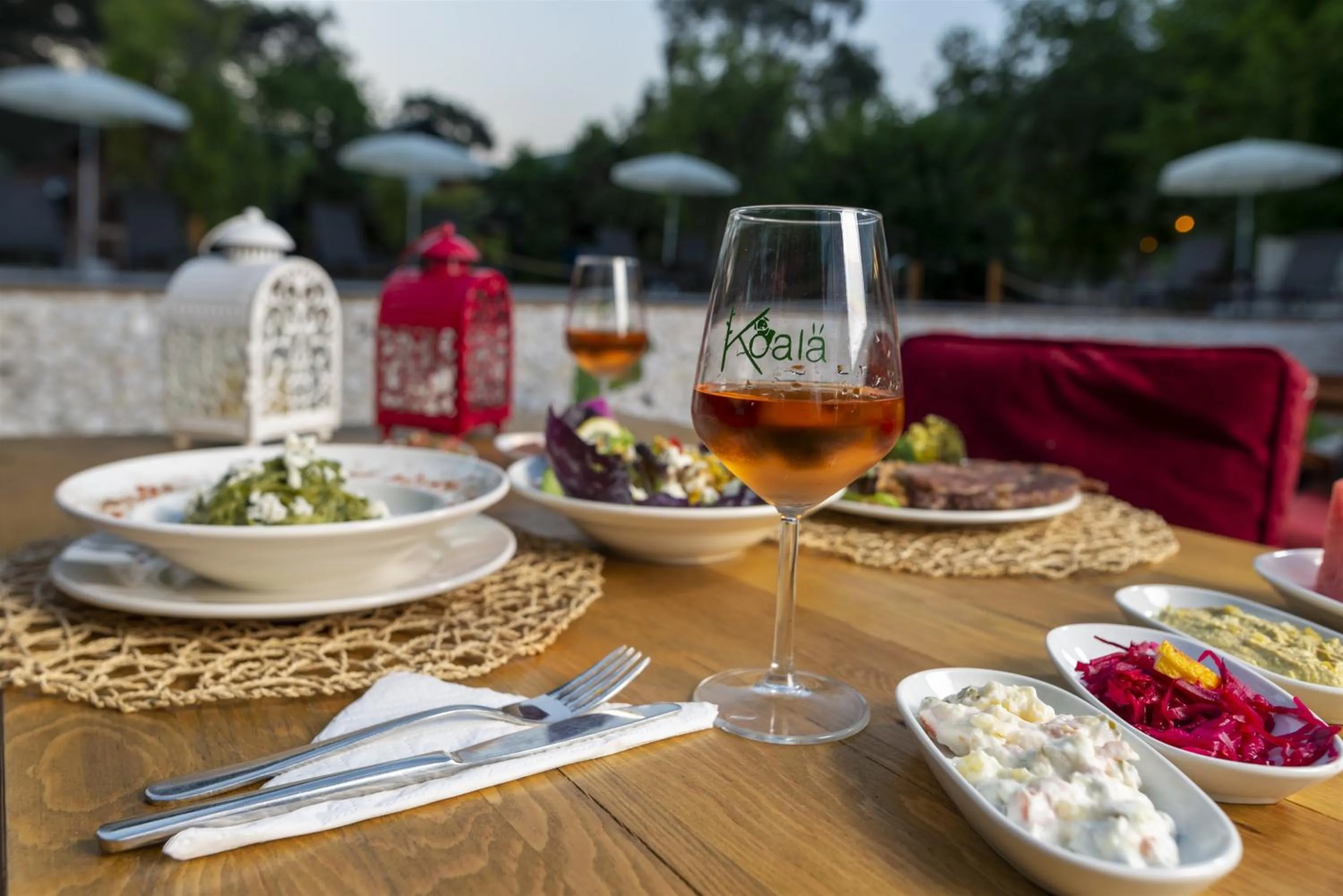 Food in Koala Bungalows