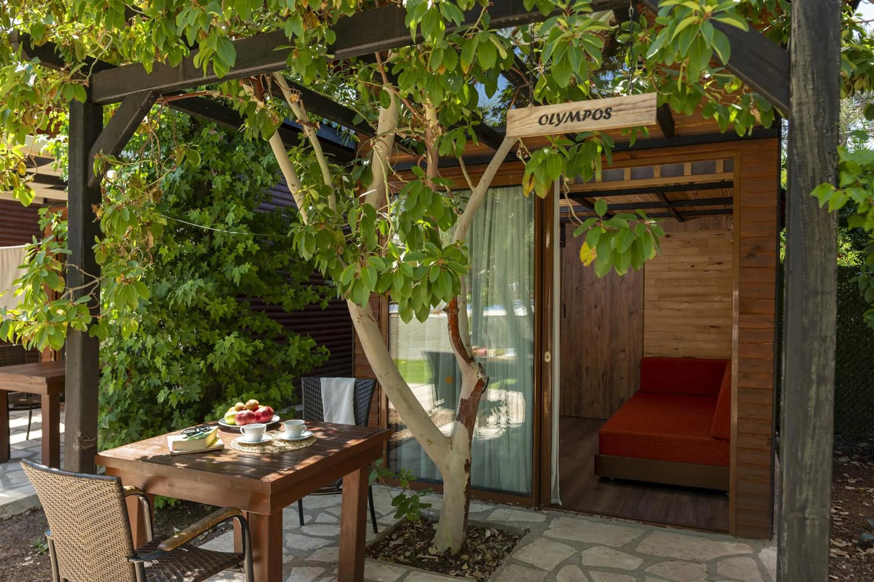 Patio in Koala Bungalows